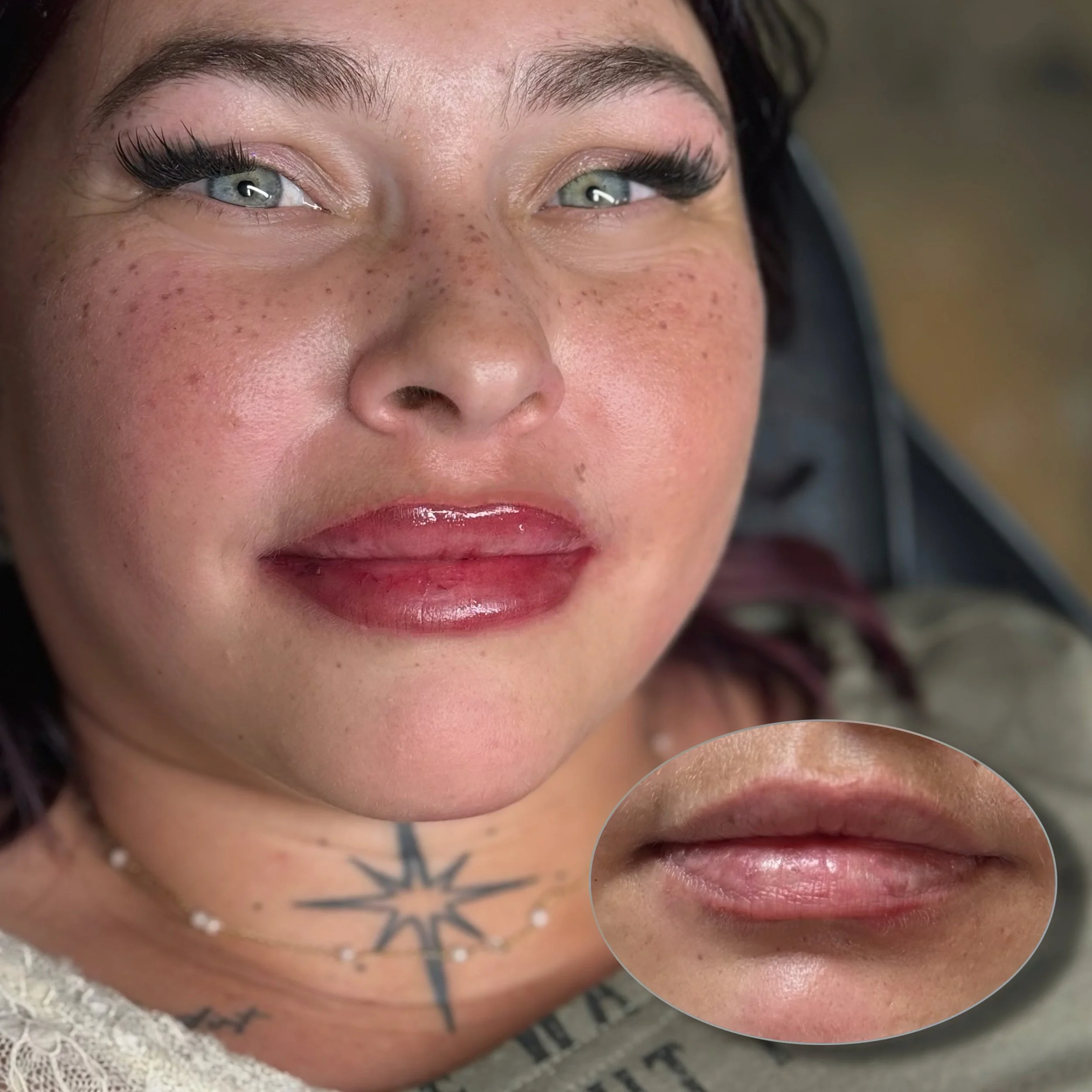 Lip tattoo, Lipstick, lip blushing, near me, Villa rica, ga, Villa Rica Ink, Beauty Social by vri