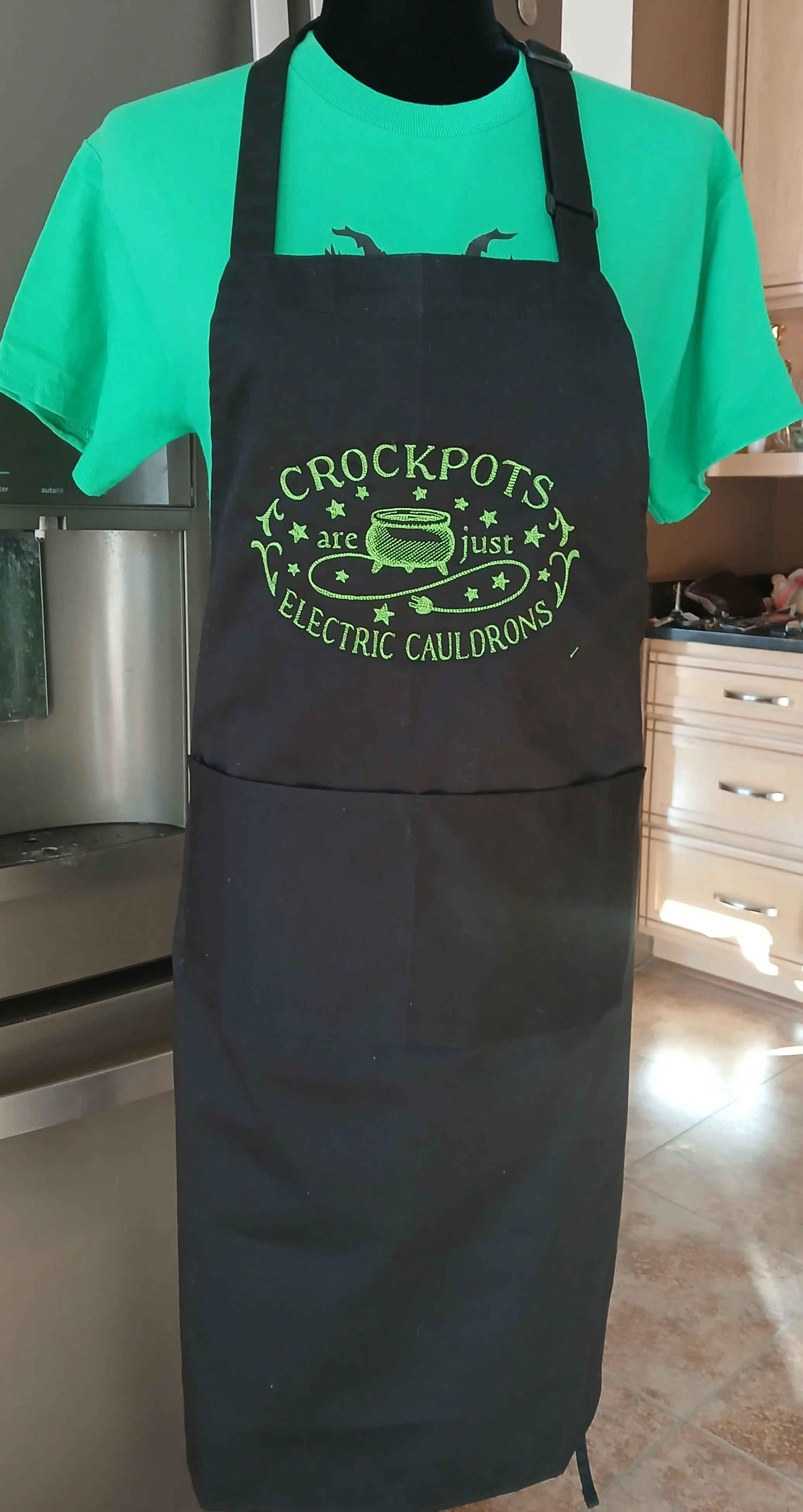 Embroidered Apron