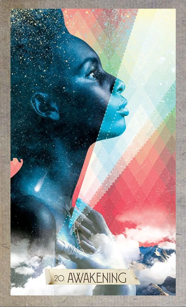 Carta 1: Awakening - E a chave do julgamento é: aprender, expandir, crescer com uma radical auto compaixão e auto perdão.