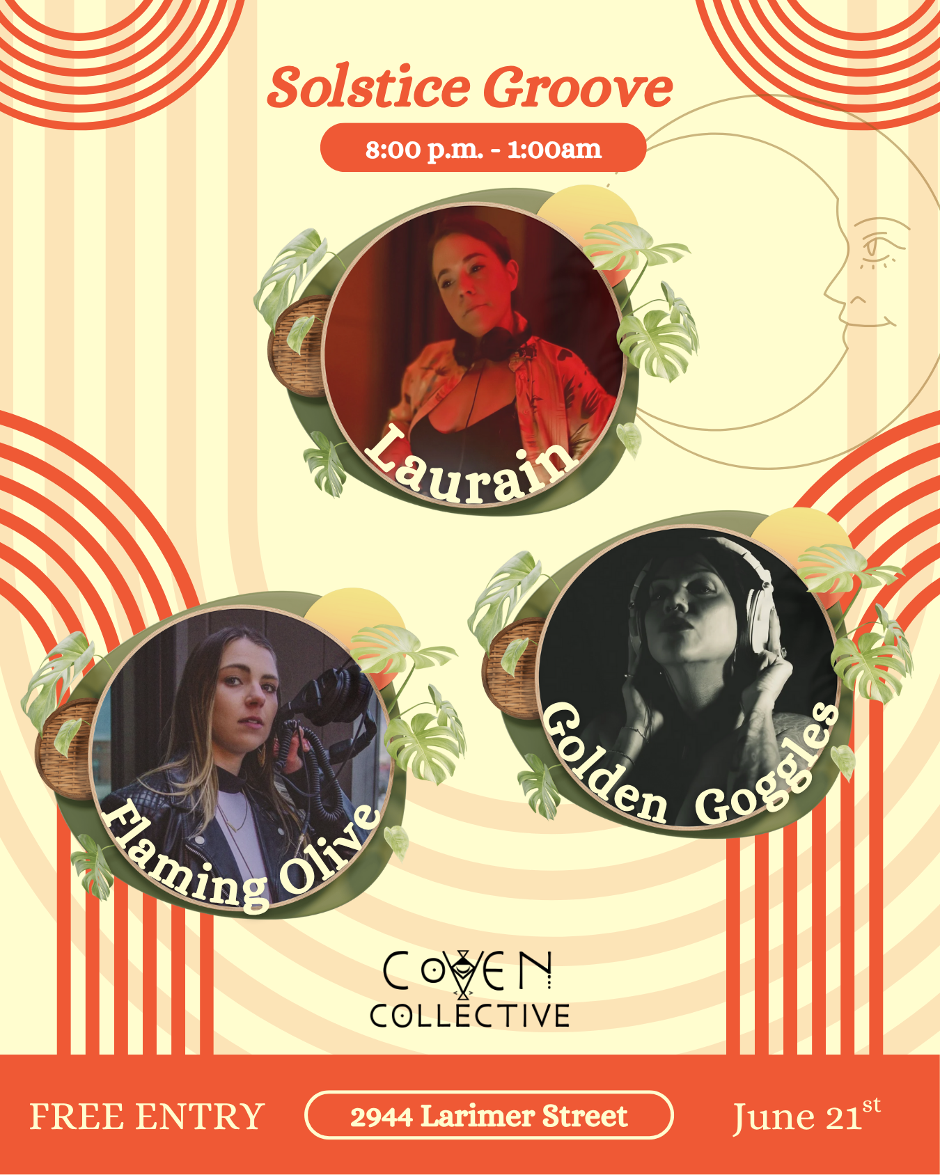 SOLSTICE GROOVE & CLOSET REMIX // PRESENTED BY FERAL CREATIVES & COVEN COLLECTIVE