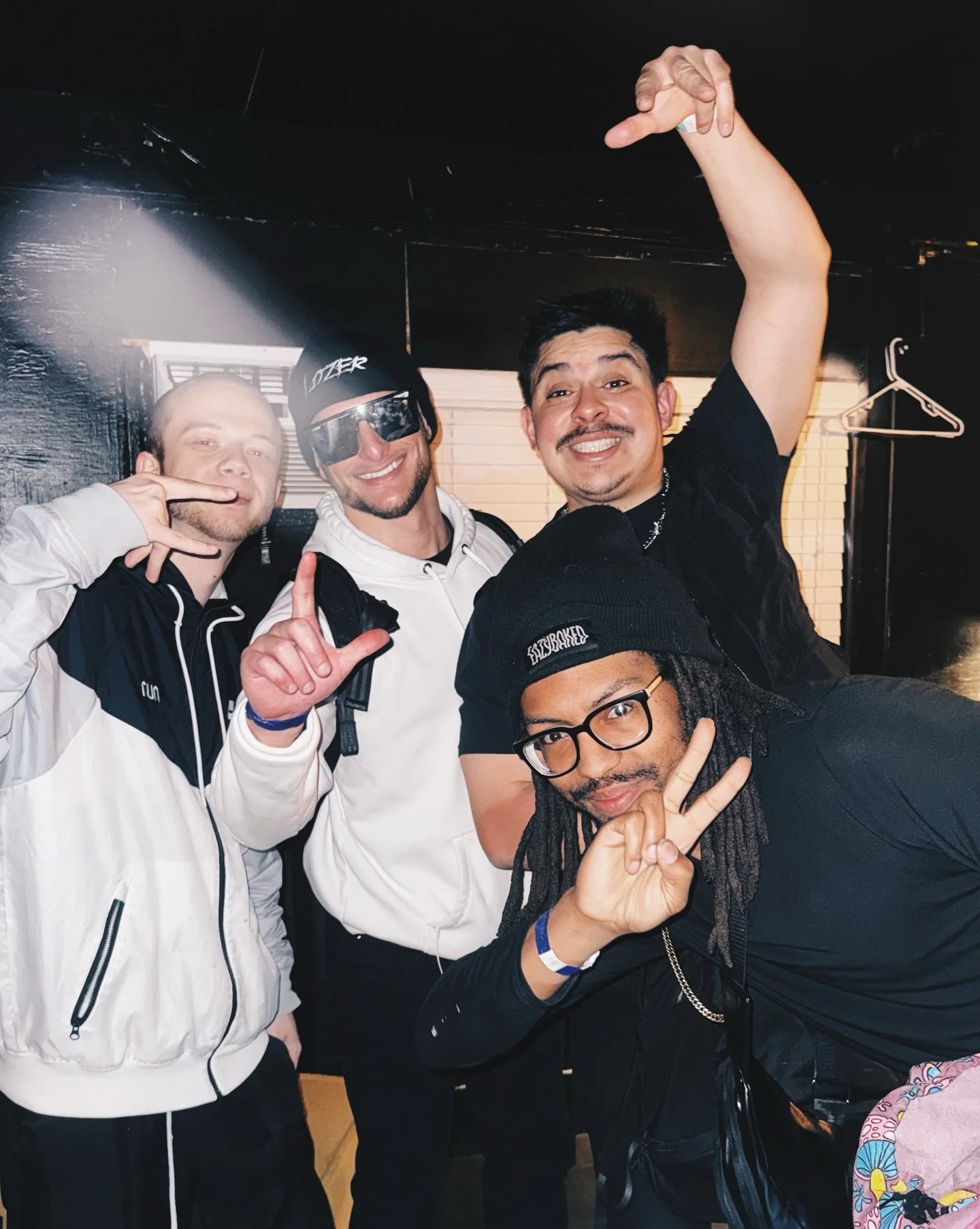 this past weekend, @savage_bass_ took over @theblackbox5280 with @lozermusic @scottsbrandnew &amp; @dotson.music and it was !!! epic !!💥💥💥 huge thanks to everyone who helped put this together, to @theblackbox5280 for hosting us, to @thedreamformat