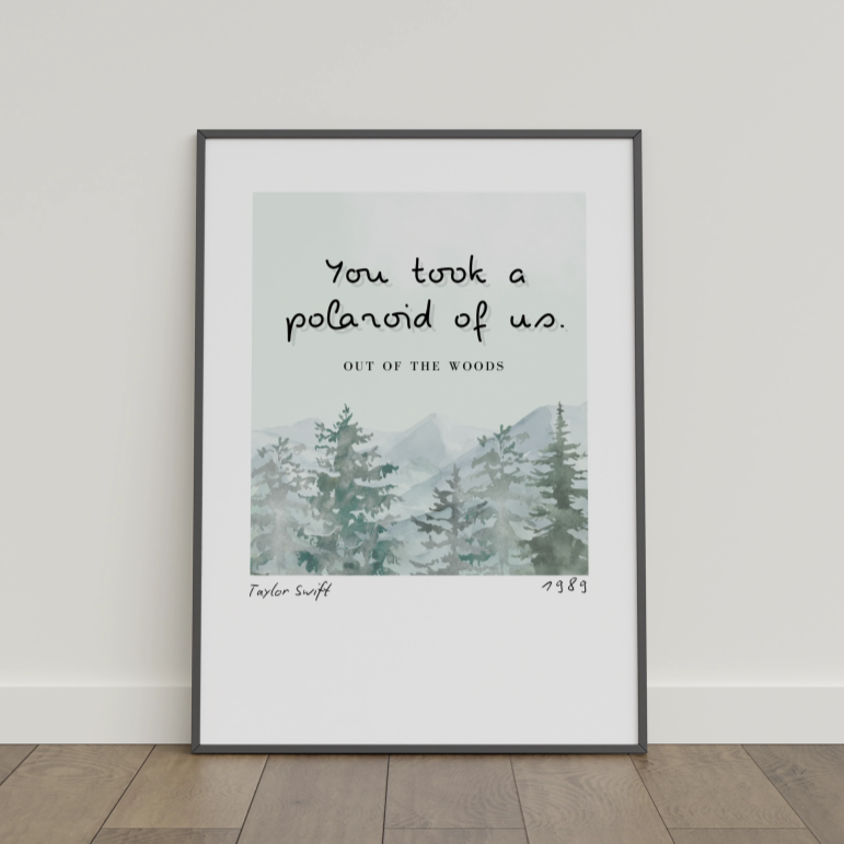 "You Took A Polaroid Of Us"