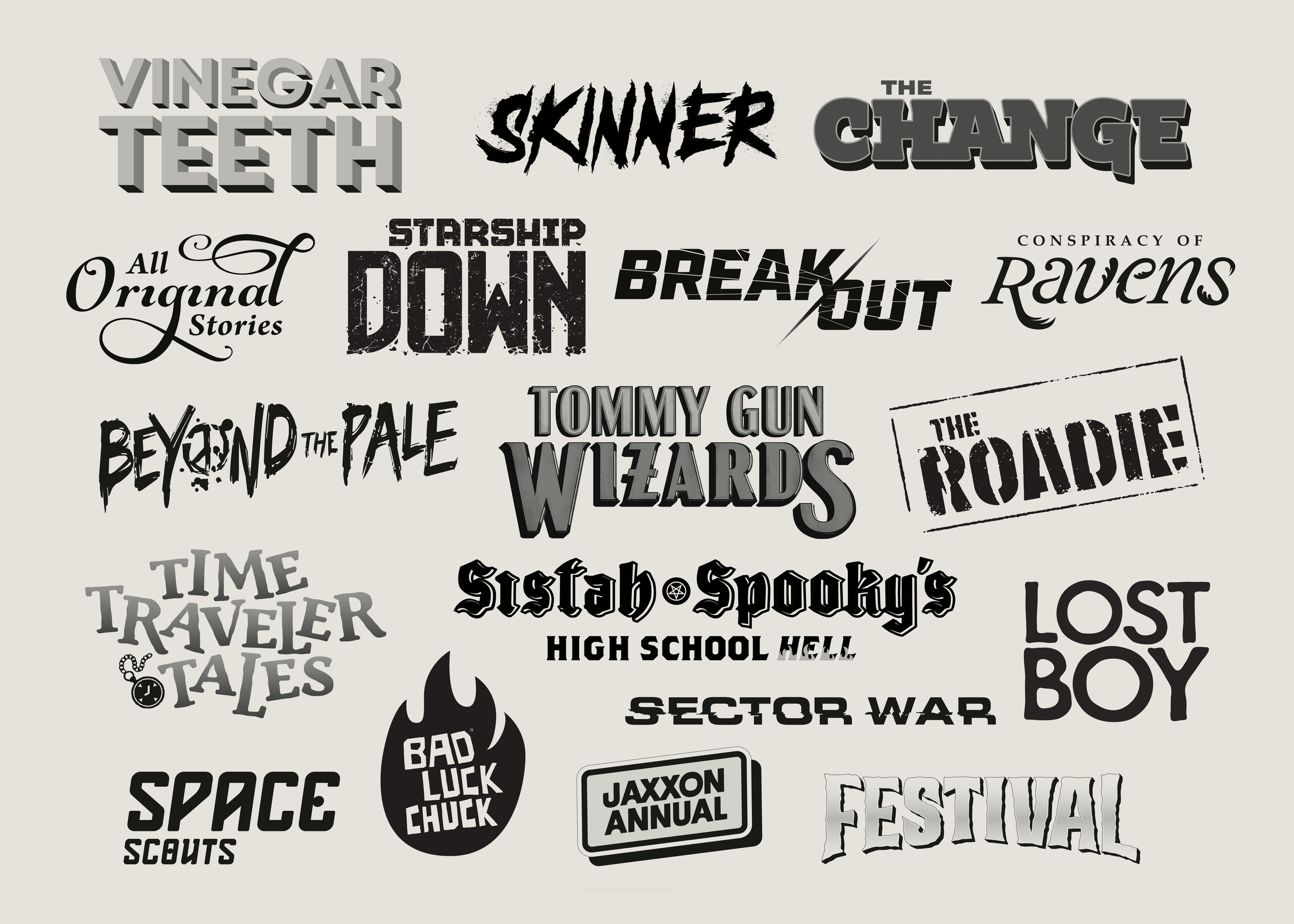 Comic Logos