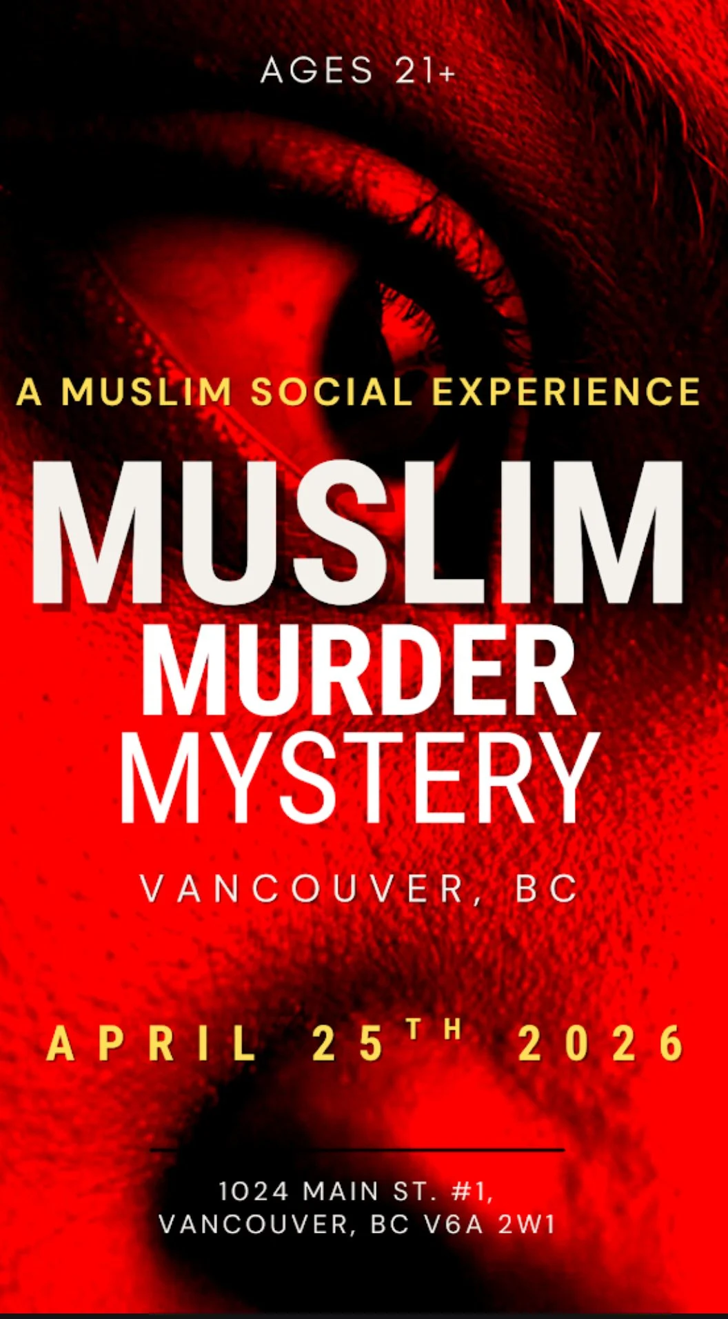 murder mystery social (Vancouver)