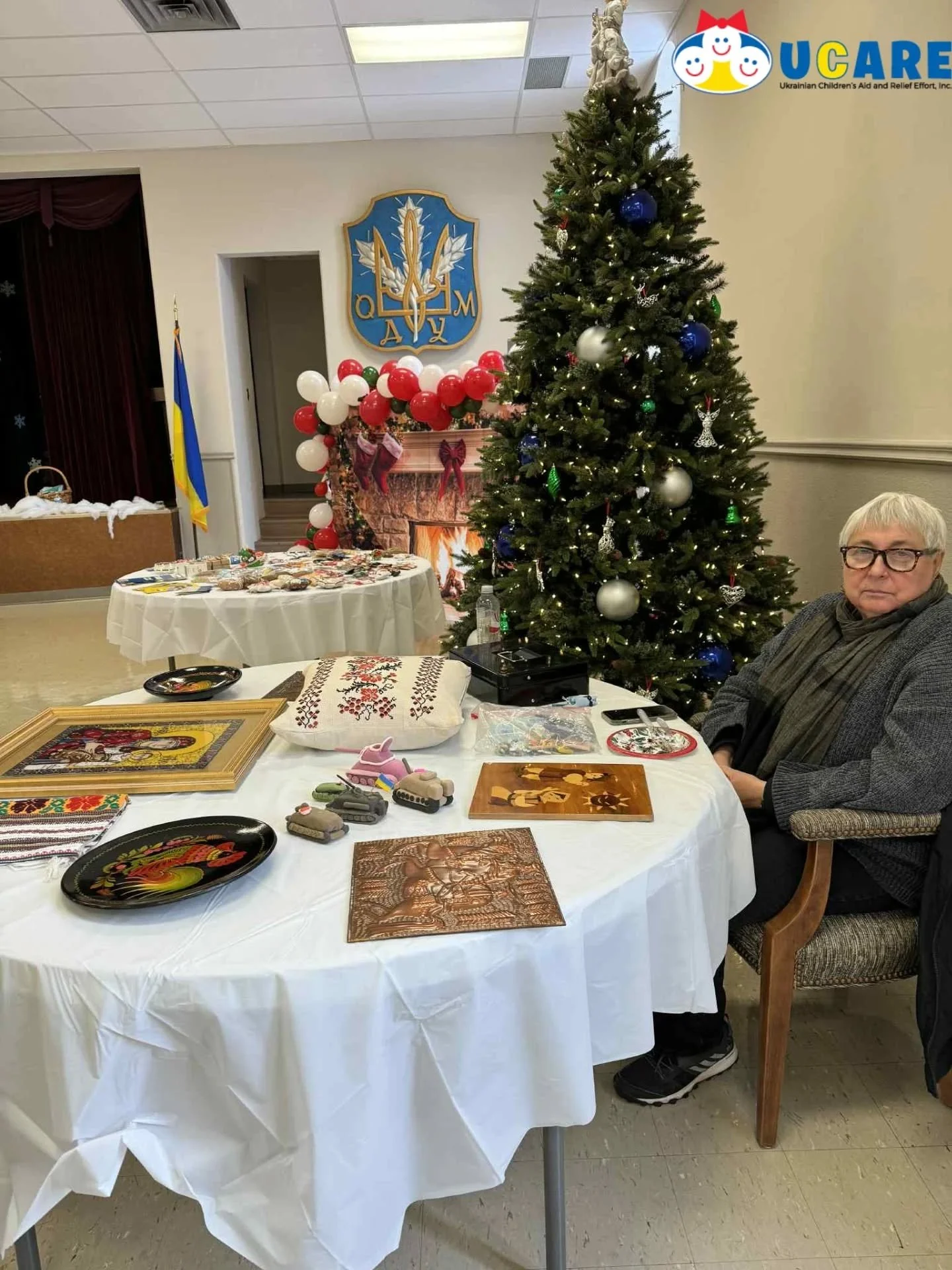 Over the weekend, UCARE participated in two church Christmas bazaars&mdash;one in Indiana and one in Michigan&mdash;and together they raised more than $1,500 to support children in Ukraine.

A heartfelt thank-you to the volunteers who generously gave