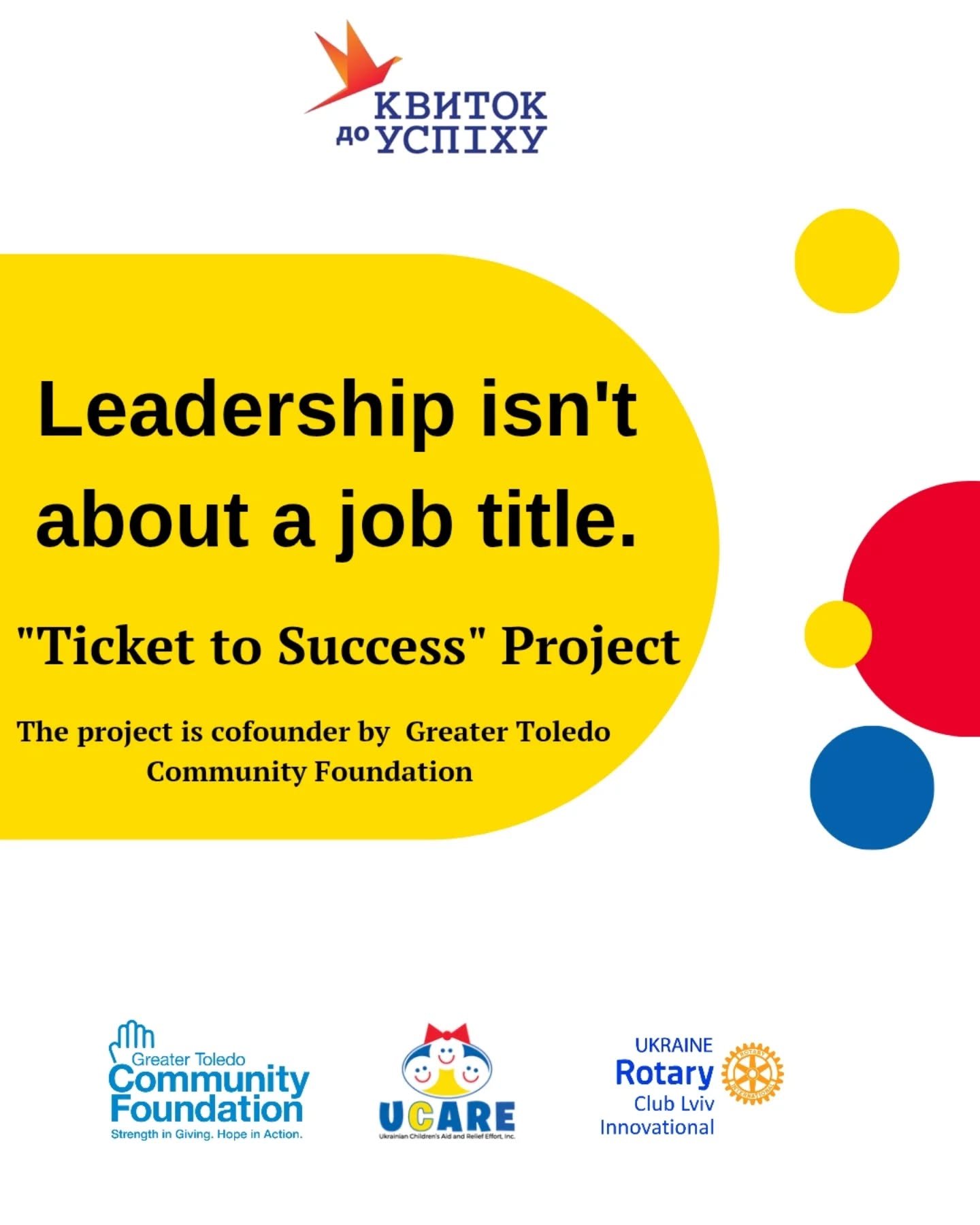 On Saturday and Wednesday, the first integration and communication training sessions took place for young people who had applied to take part in the &lsquo;Ticket to Success&rsquo; project.
This project is being run by the Rotary Club Lviv Innovative