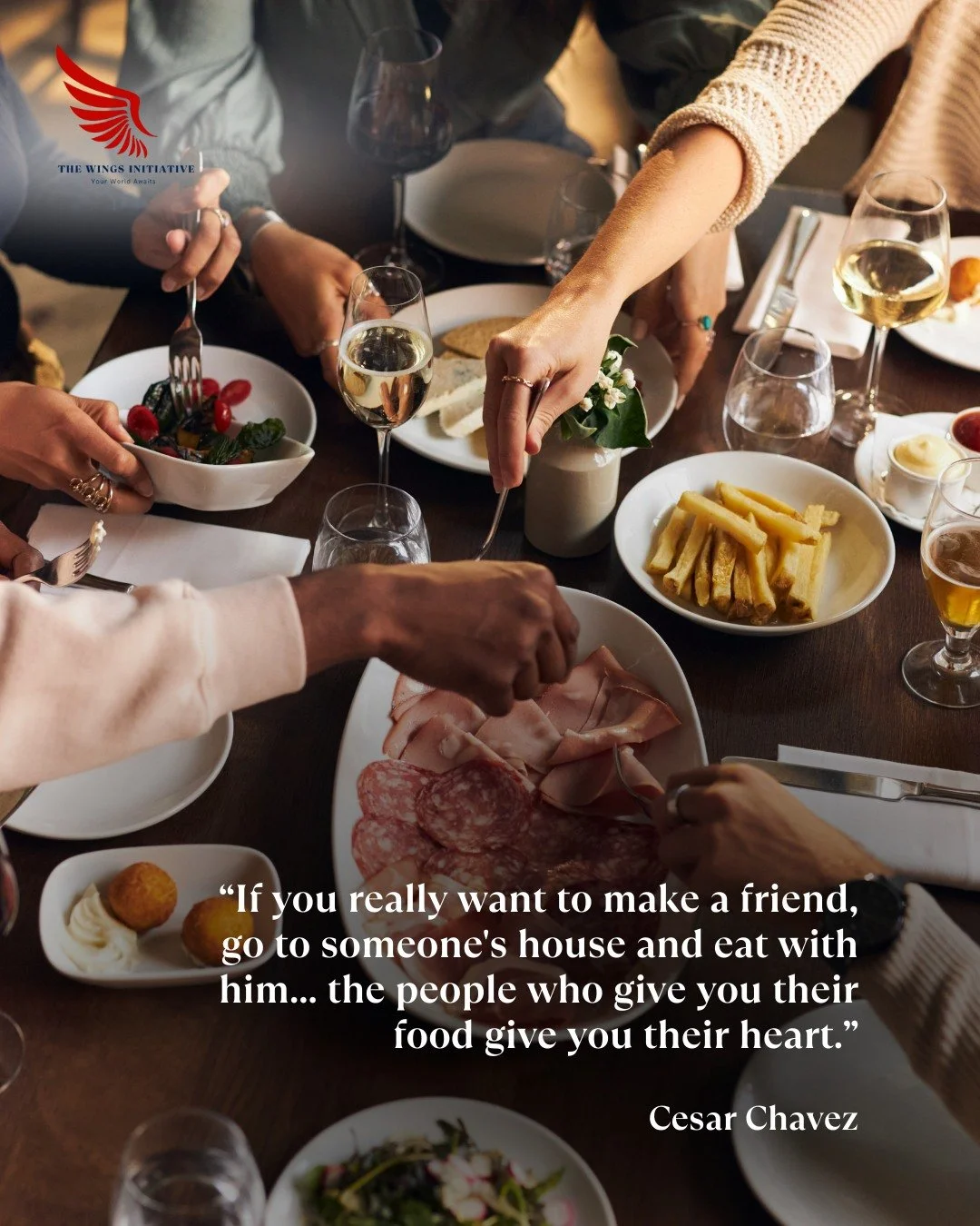 When we sit down to share a meal with someone, especially in their home, we're doing far more than tasting new flavors. They welcome us into a piece of their world. 

Food carries stories: of family, of struggle, of celebration. It&rsquo;s a form of 