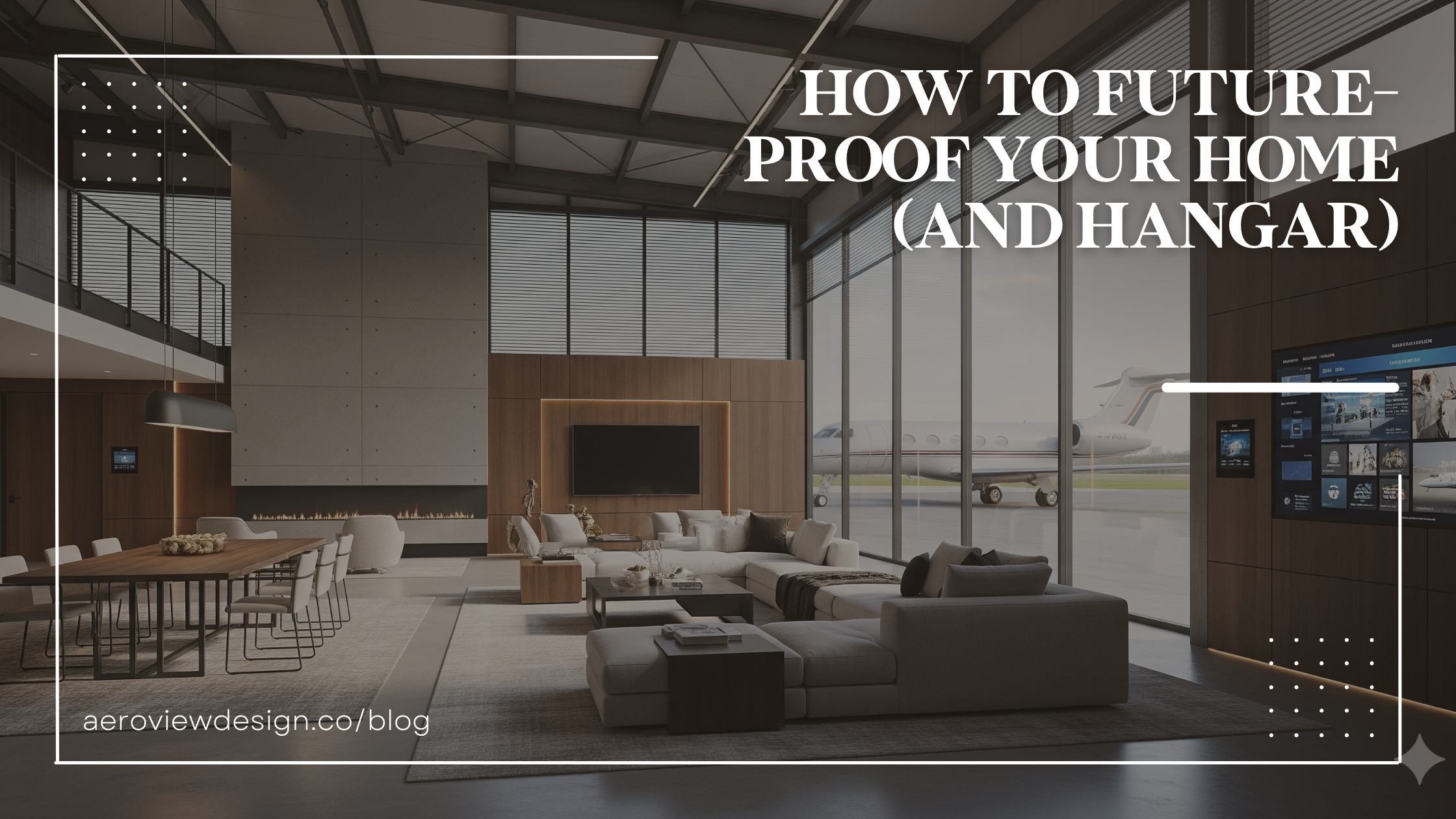 How to Future-Proof Your Home (and Hangar)