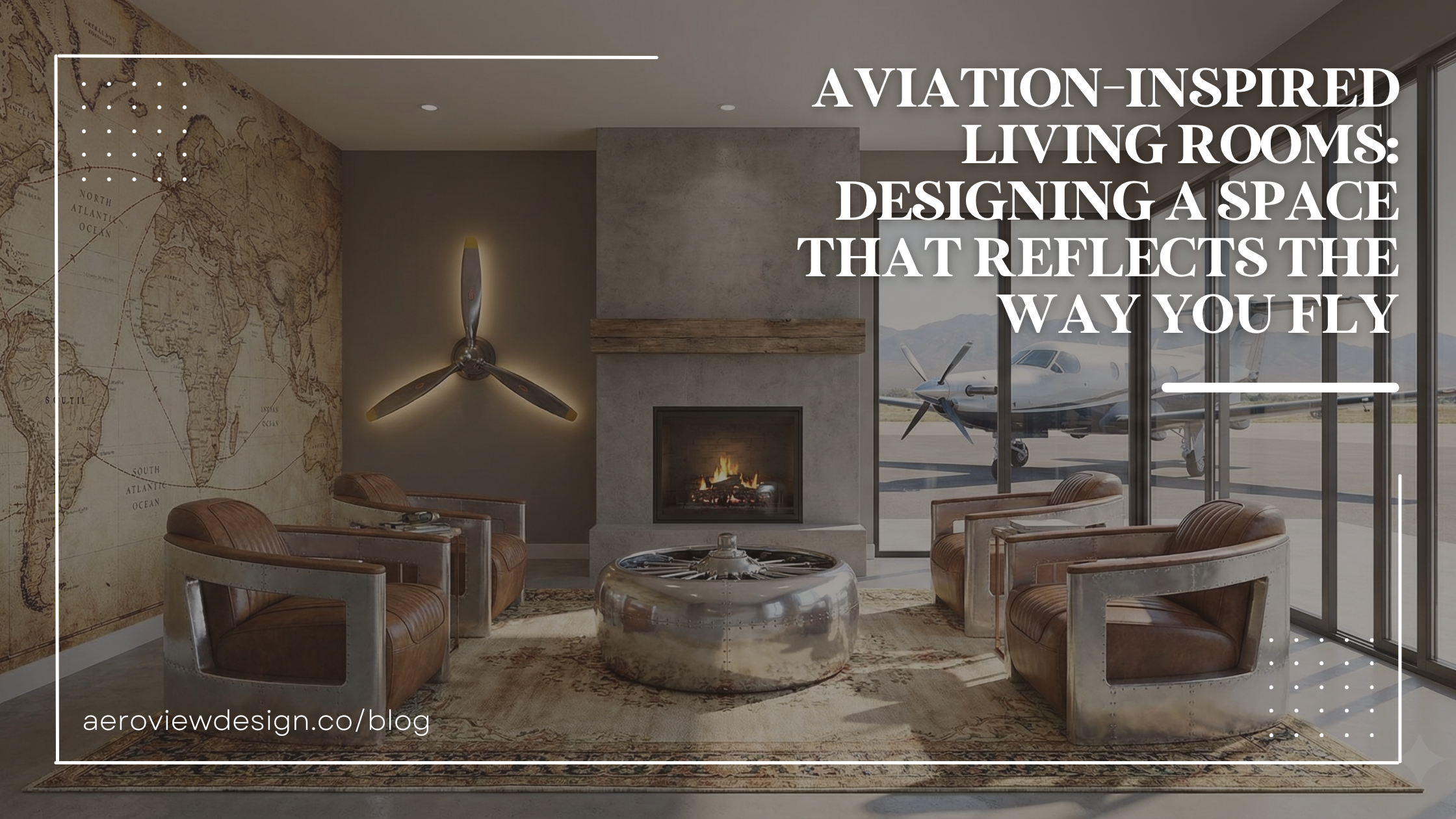 Aviation-Inspired Living Rooms: Designing a Space That Reflects the Way You Fly