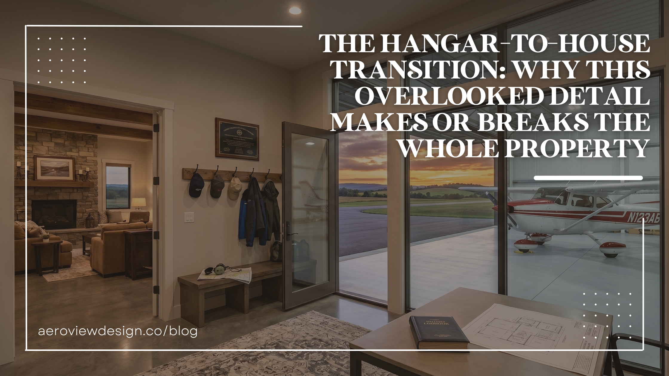 The Hangar-to-House Transition: Why This Overlooked Detail Makes or Breaks the Whole Property
