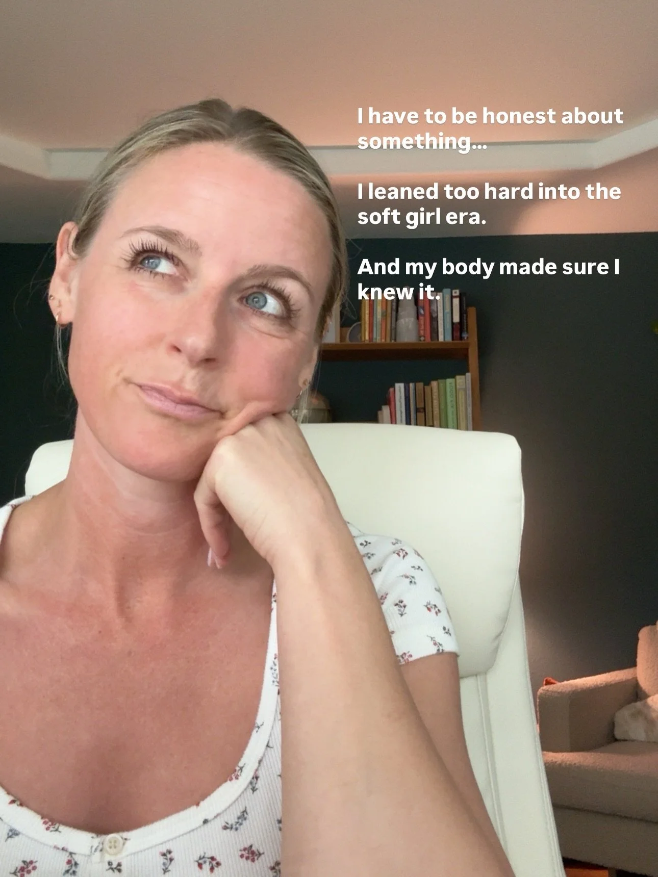 Rest is medicine&hellip; but so is doing hard things. 🤍

Did you lean into the soft girl era a little too hard too? Dish it, sister!👇