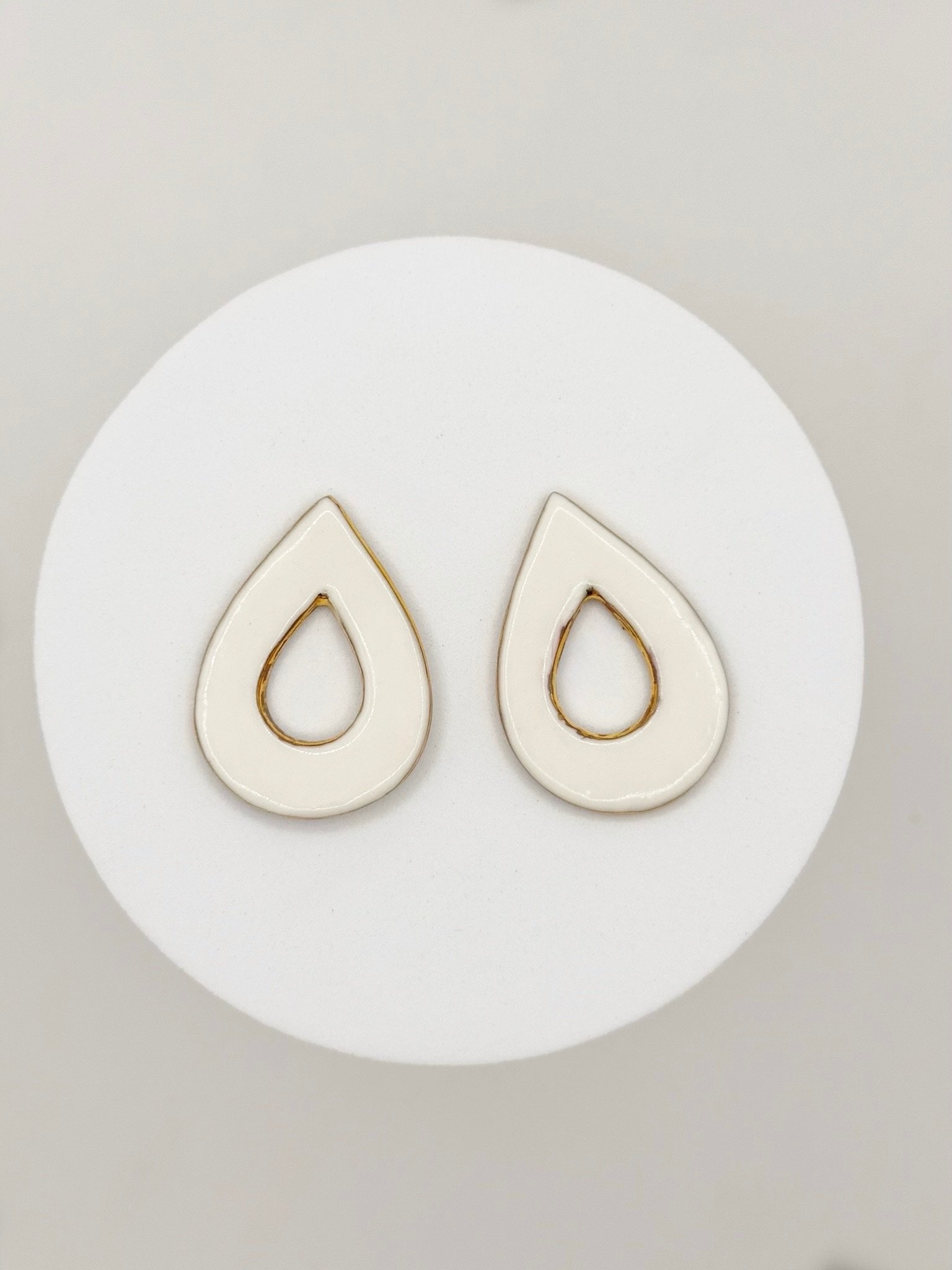 The Open Drop Earrings