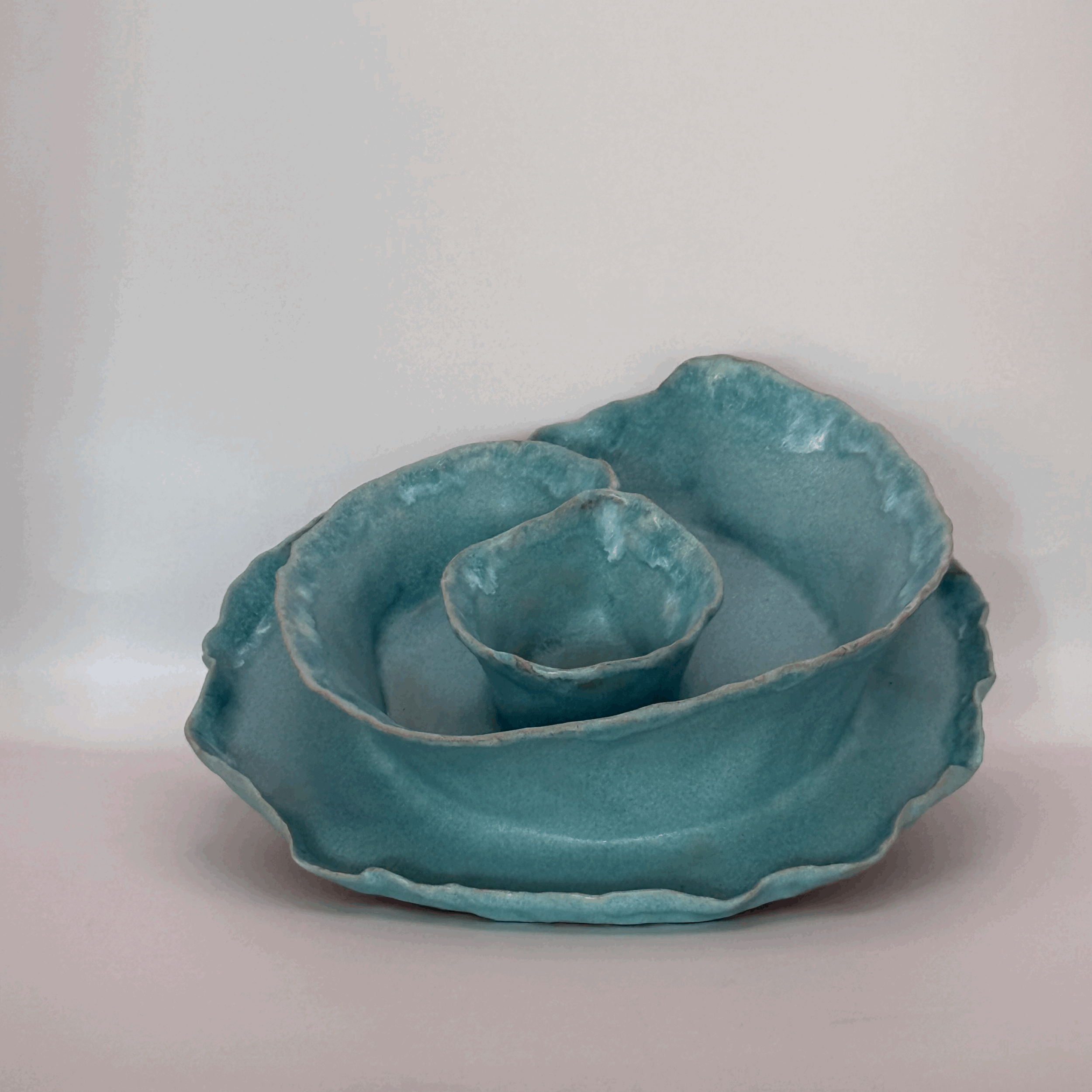 Turquoise Apéro Dish