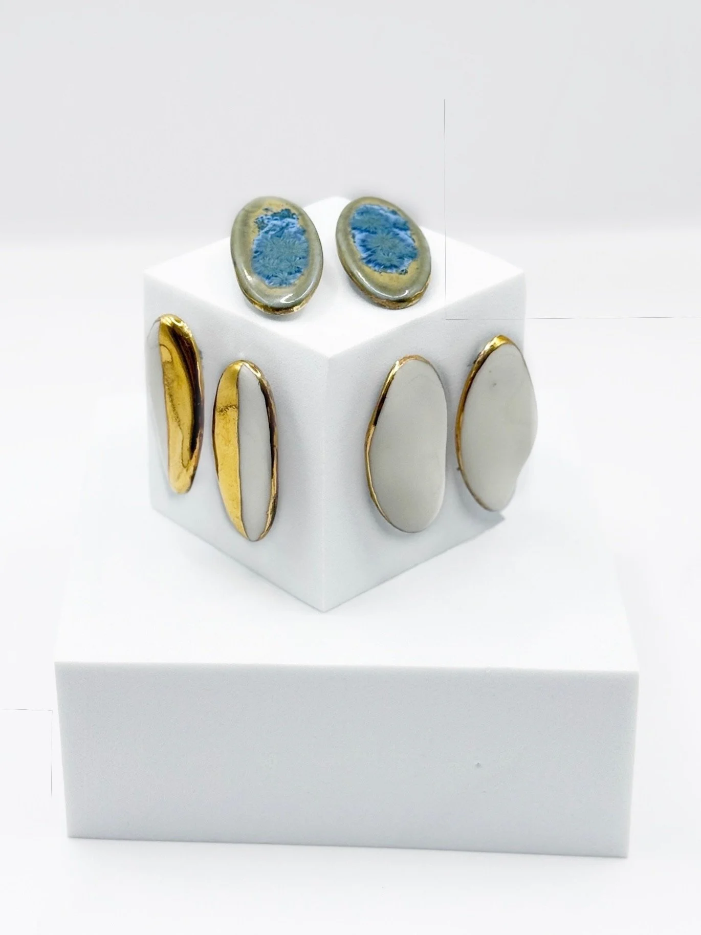 Porcelain Flow Earrings