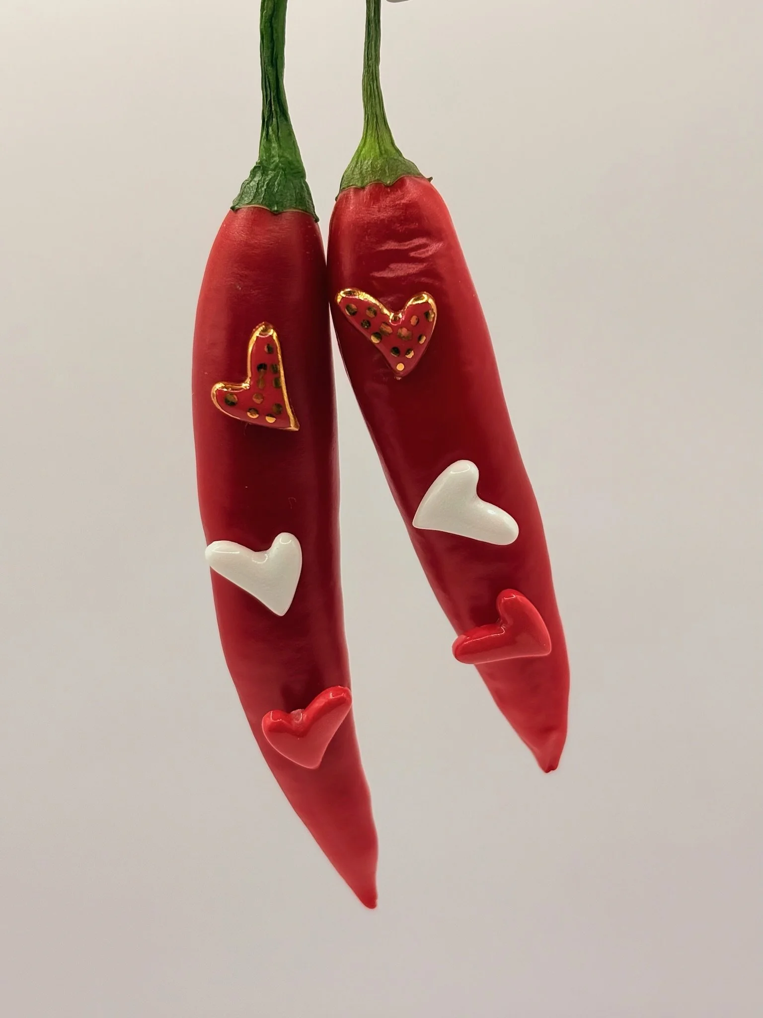 Tiny Hearts Earrings