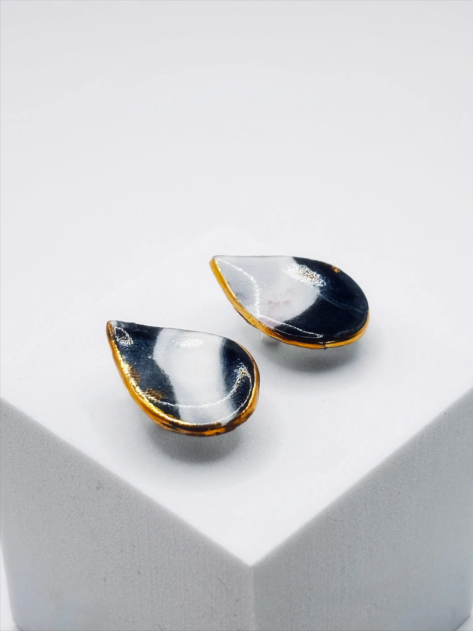 The Ink Whisper Drop Earrings