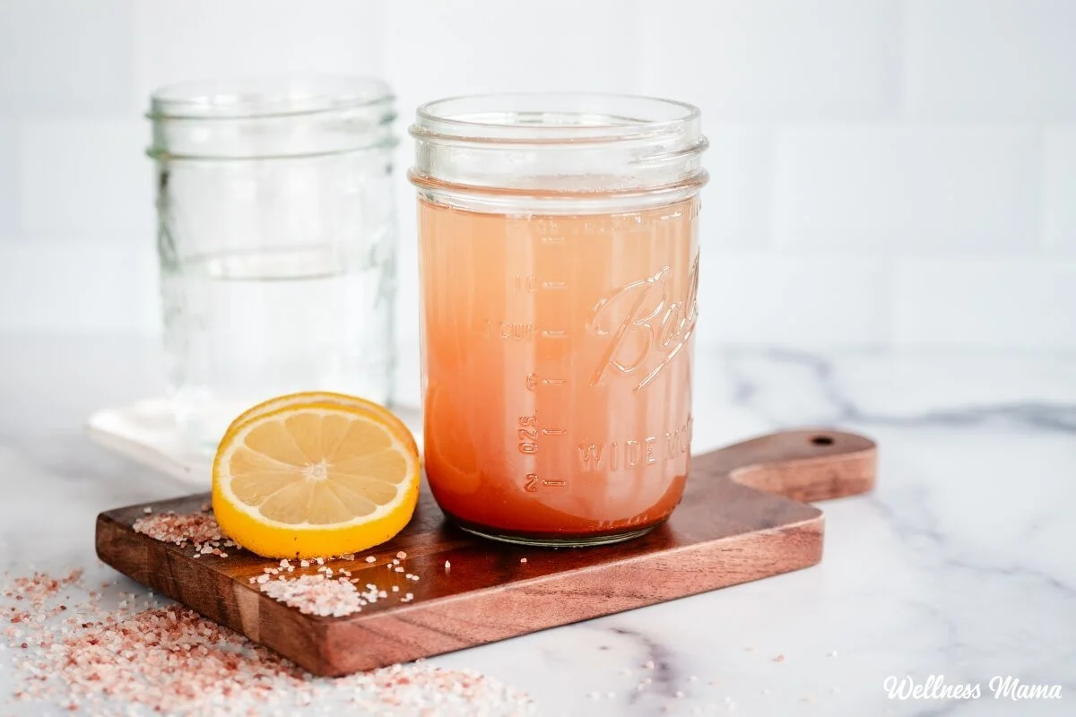 DIY Sole water (mineral supplement)