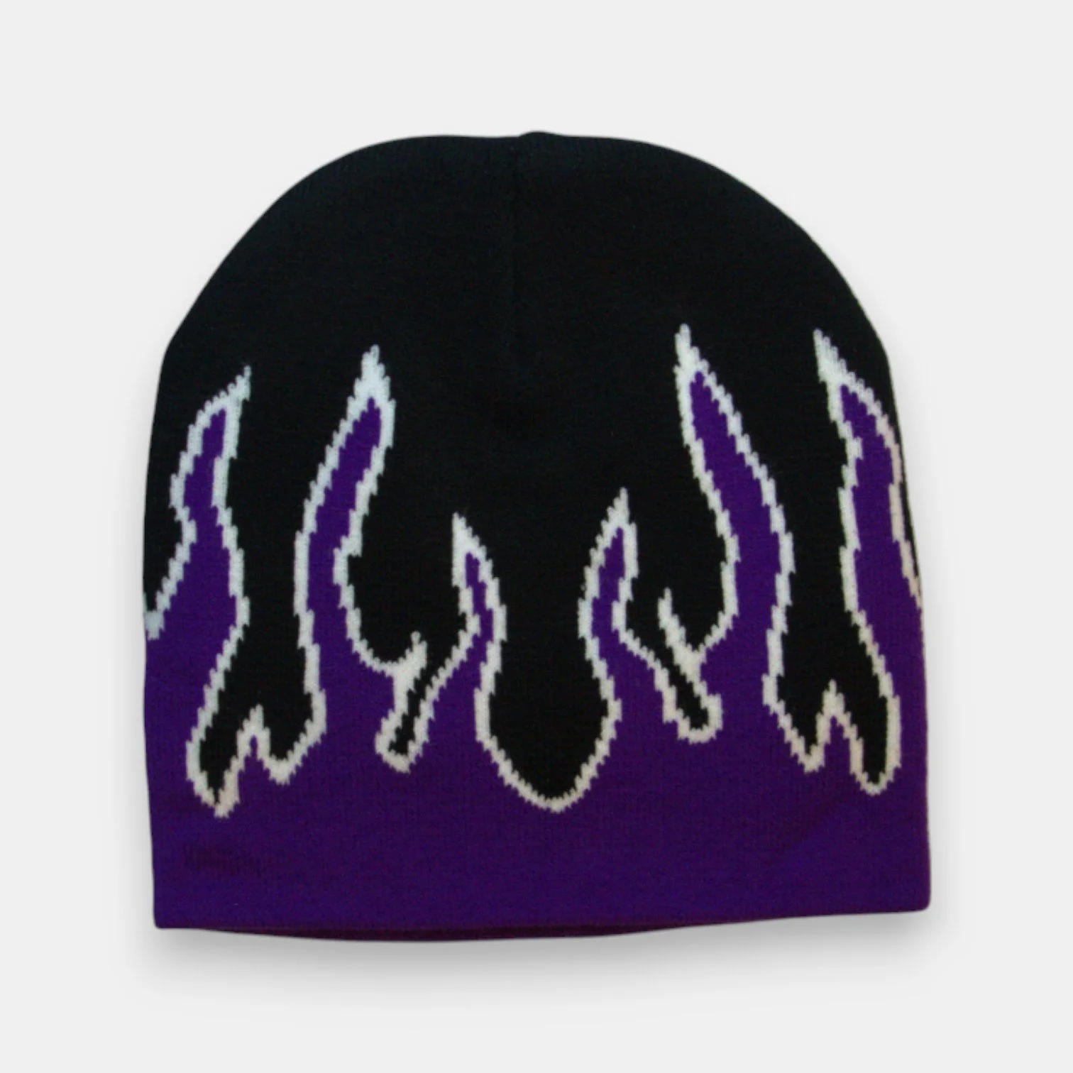 Flame Beanie (Violett)