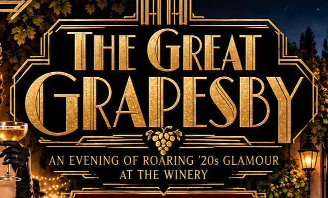 🥂✨ THE GREAT GRAPESBY ✨🍇 An Evening of Roaring ’20s Glamour at the Winery