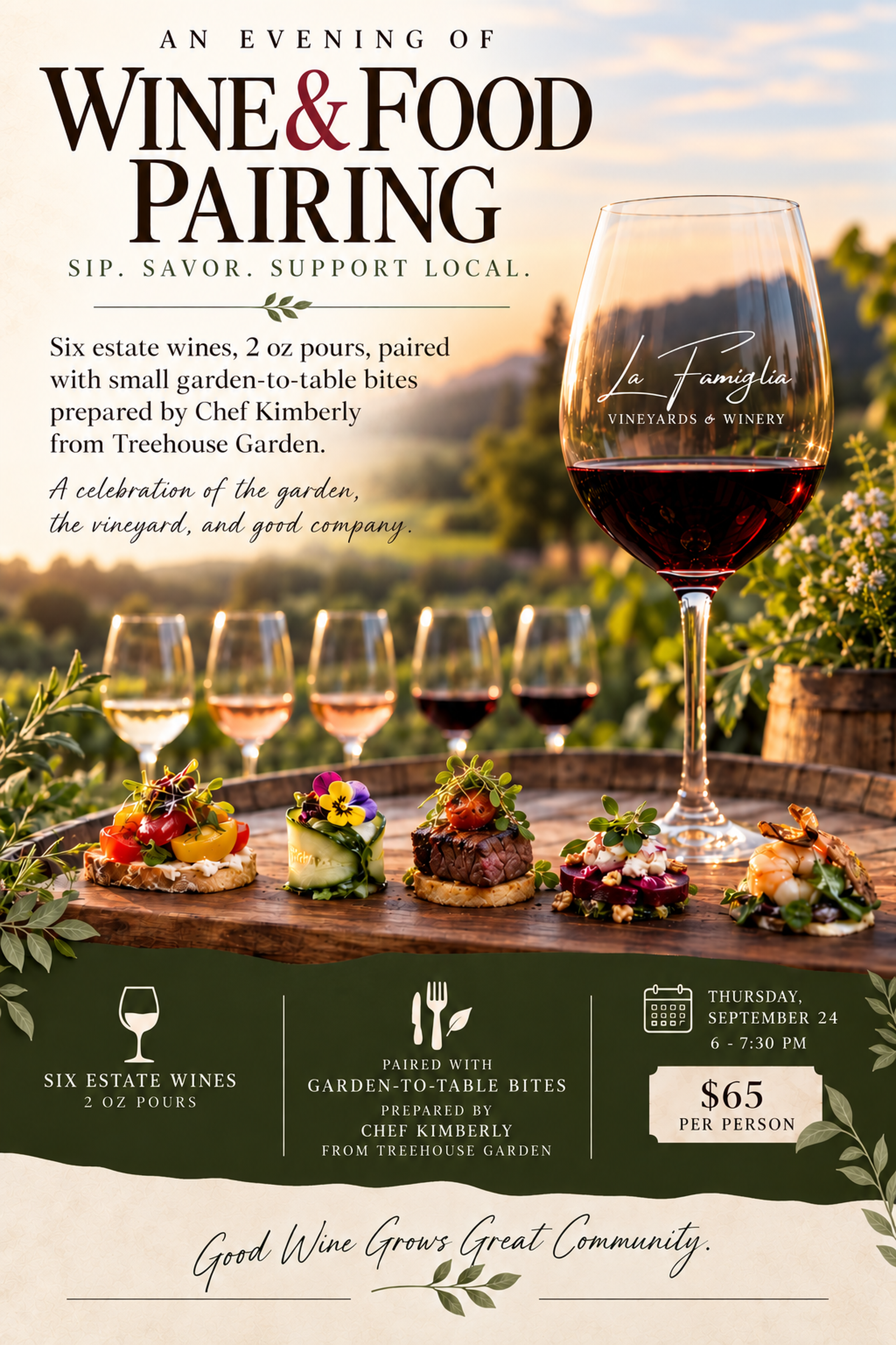Wine & Food Pairing