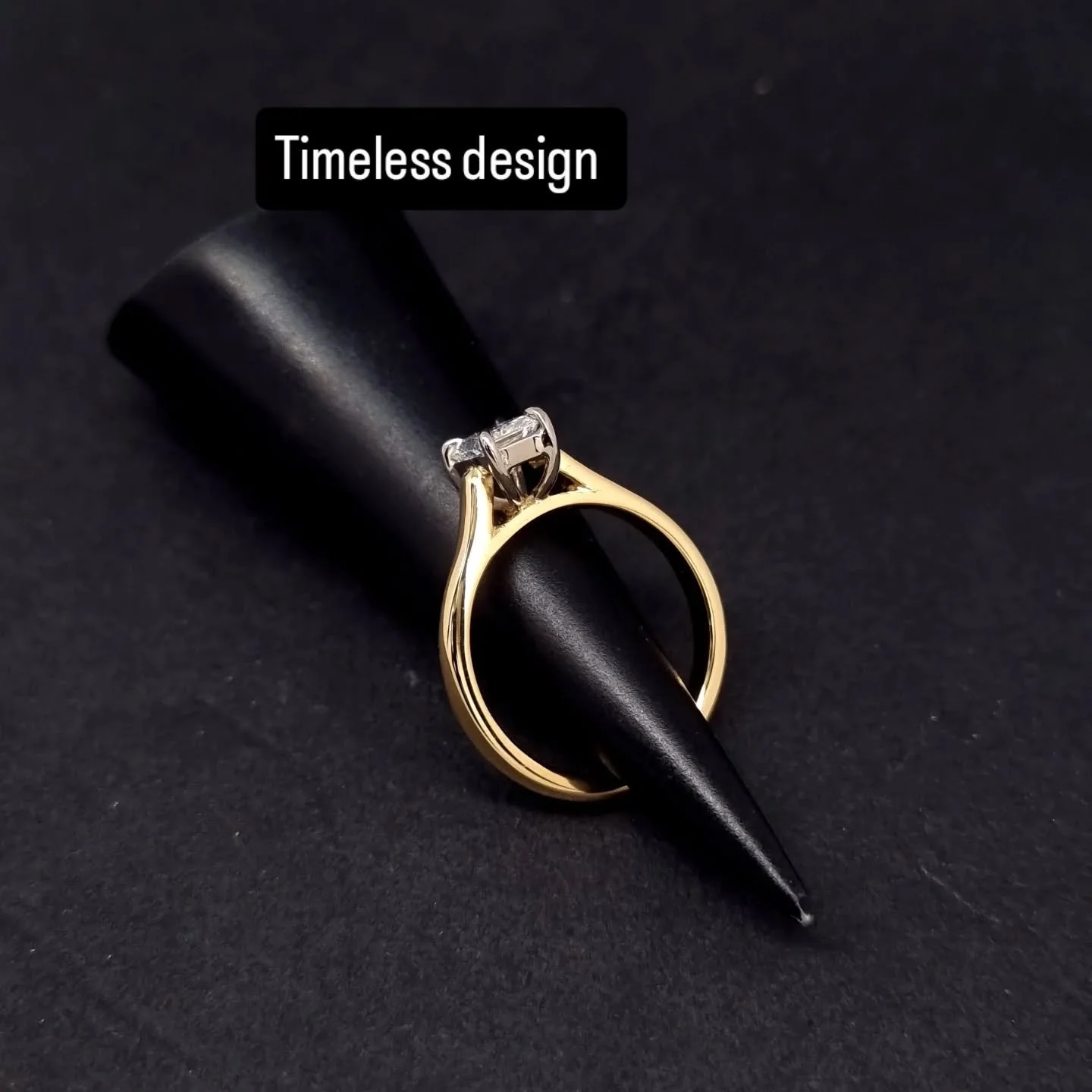 Refined Simplicity.
Custom made for a client using a radiant cut diamond gifted by a dear friend—set in 18k yellow gold with a white gold claw setting. A timeless piece, made all the more meaningful by the story behind it.
Let us bring your st