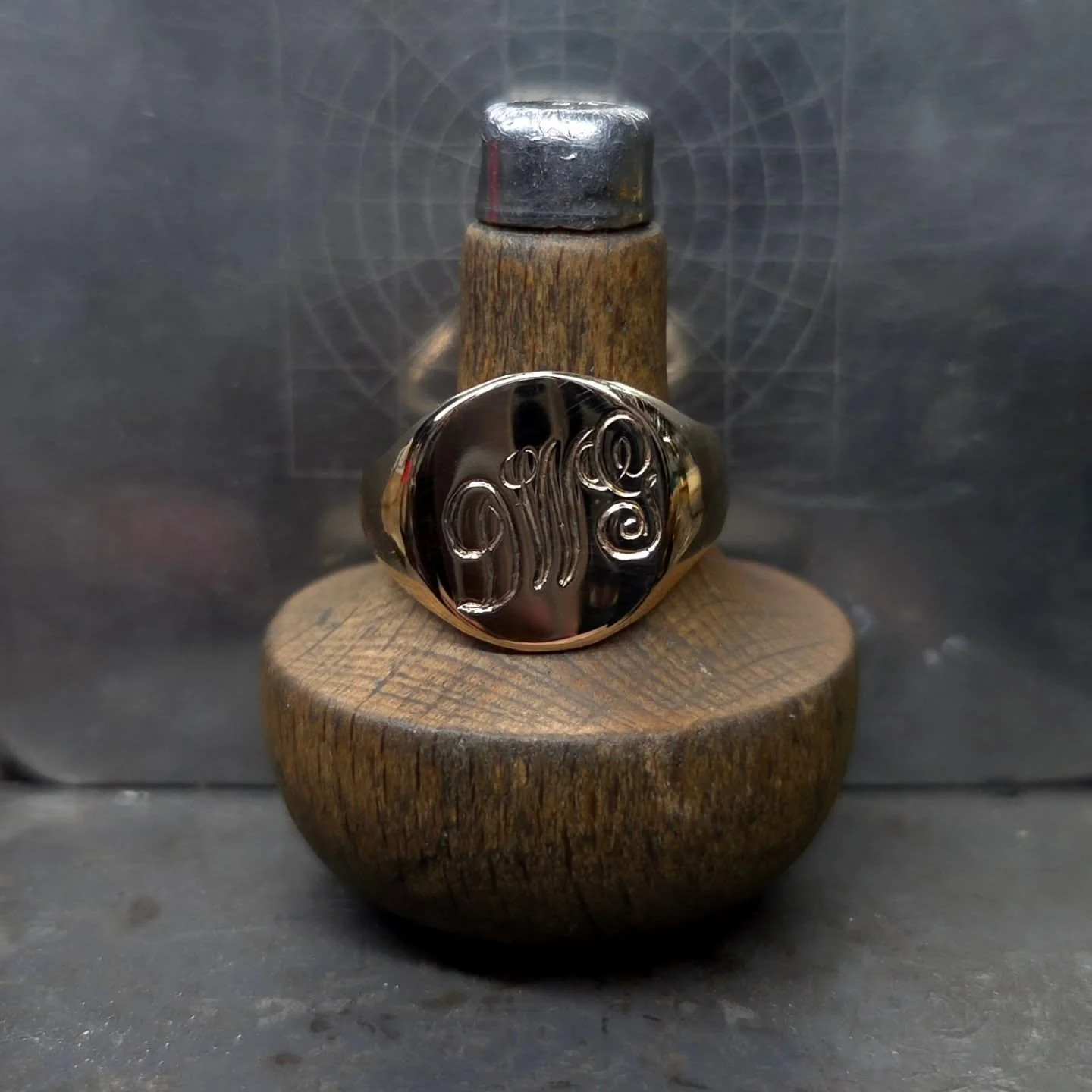 A Meaningful Replacement:
This handmade yellow gold signet ring was created to match one of the client&rsquo;s existing rings, made as a replacement and a Christmas gift for their brother after his original was lost.

A piece designed to carry famili