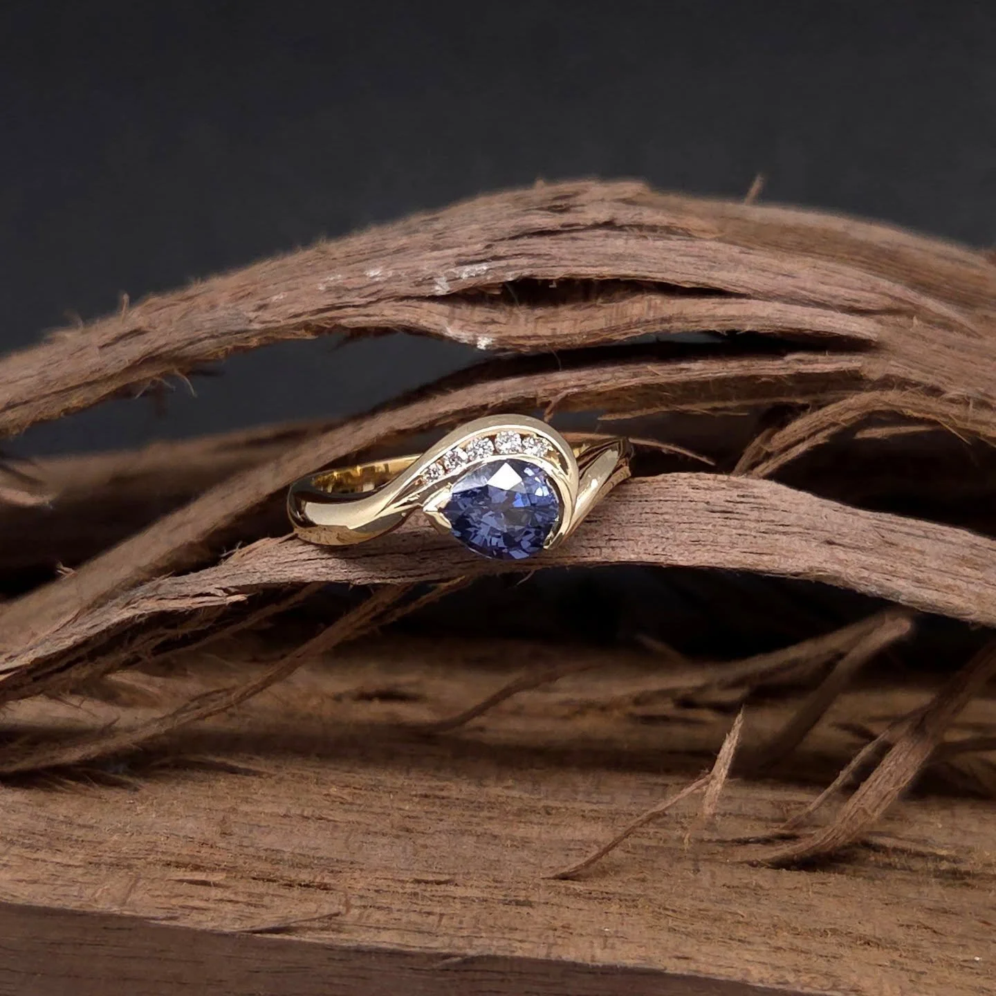 Custom adjustments are the best part of the job. 🛠️
​A client loved our Byron Emerald ring but had their heart set on this stunning blue-grey spinel. A quick bench session later and we&rsquo;ve got a one-of-a-kind engagement ring ready for its new h