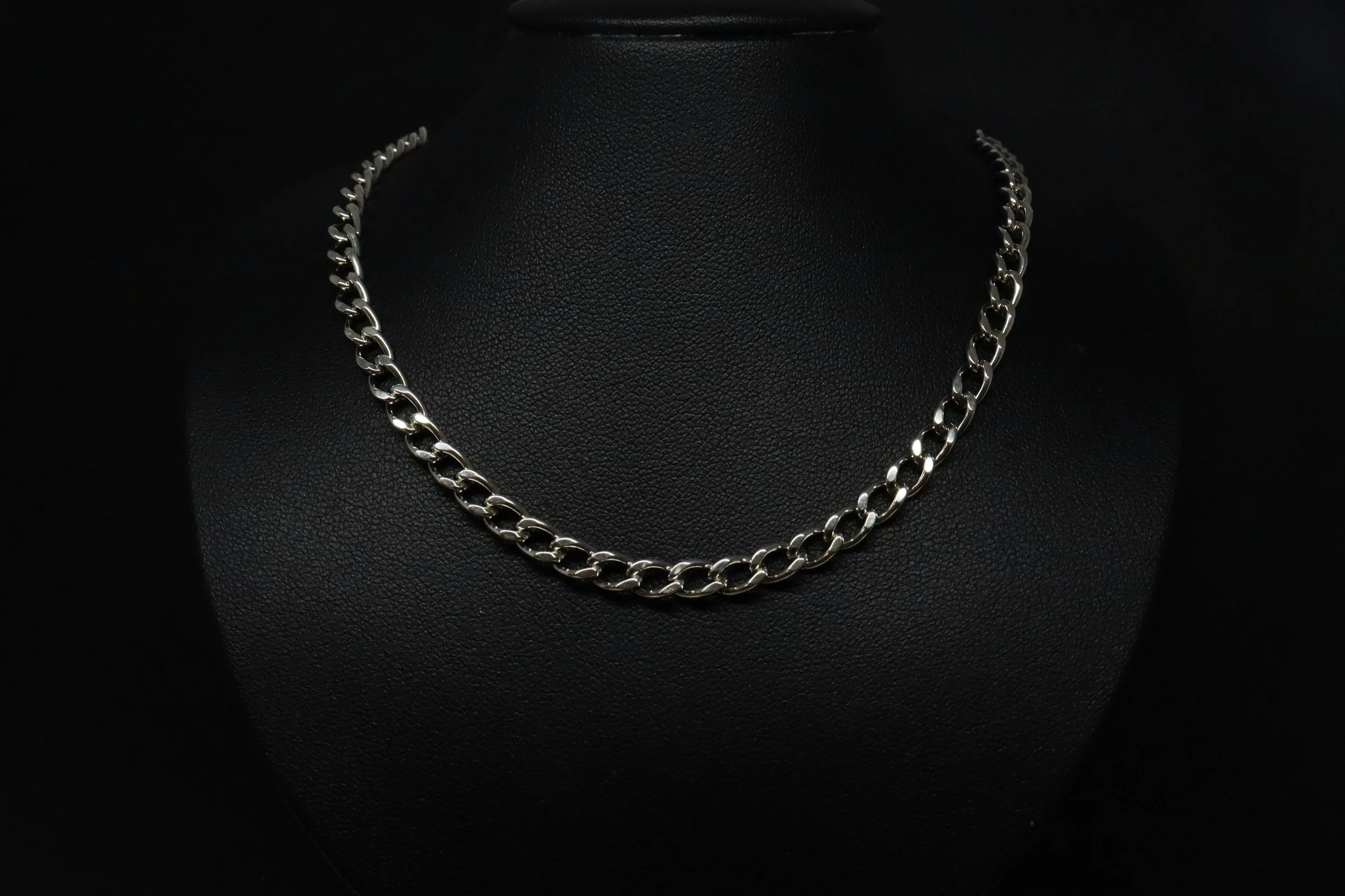 Silver Sweep: Sterling Silver Flat Curb Chain