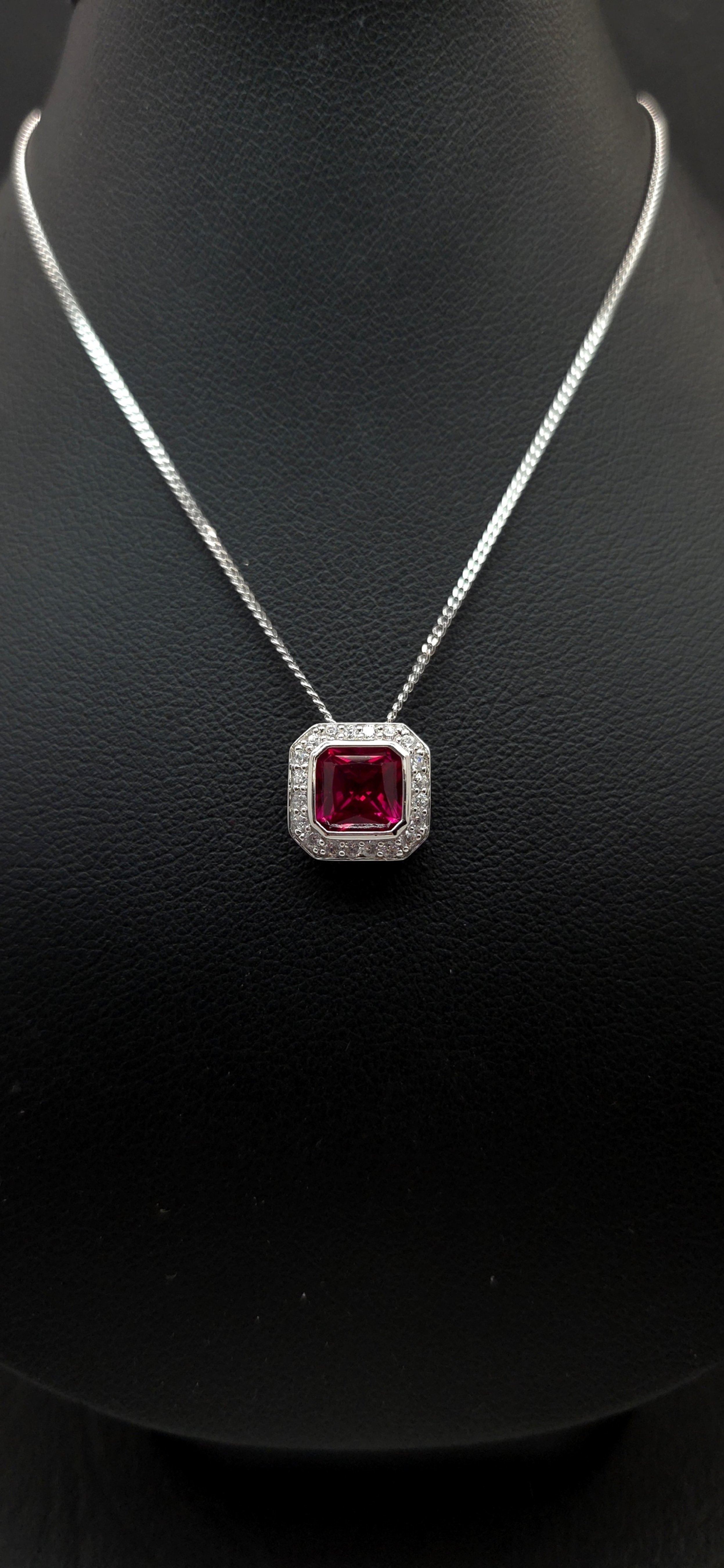 Radiant Silver Elegance Pendant