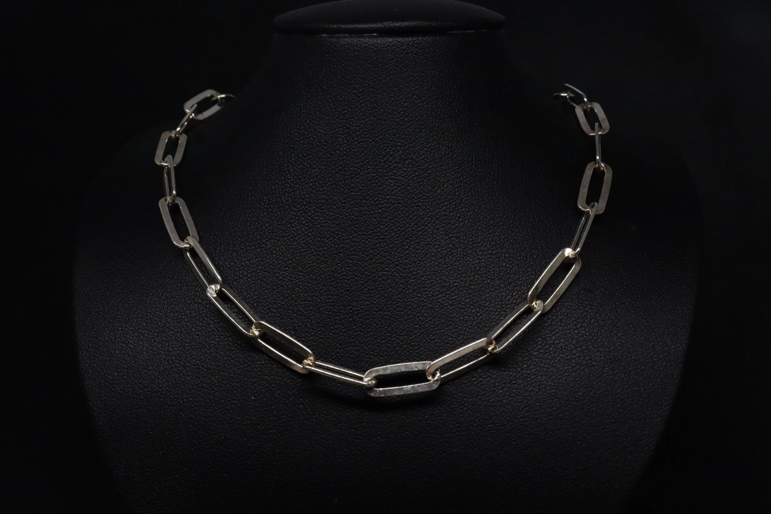 Bold Link: Sterling Silver Thick Paperclip Chain