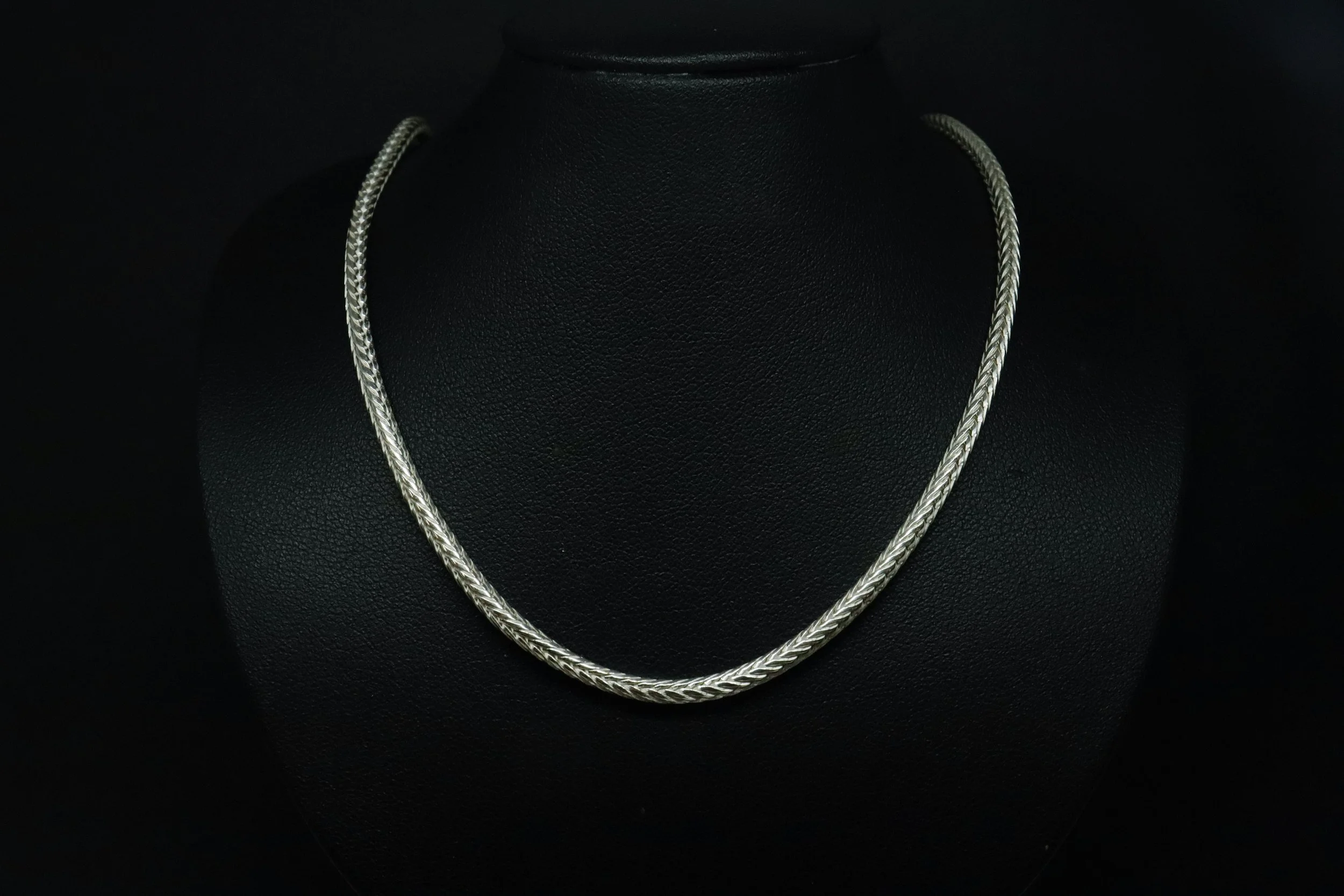 Silver Flow: Sterling Silver Thick Snake Chain
