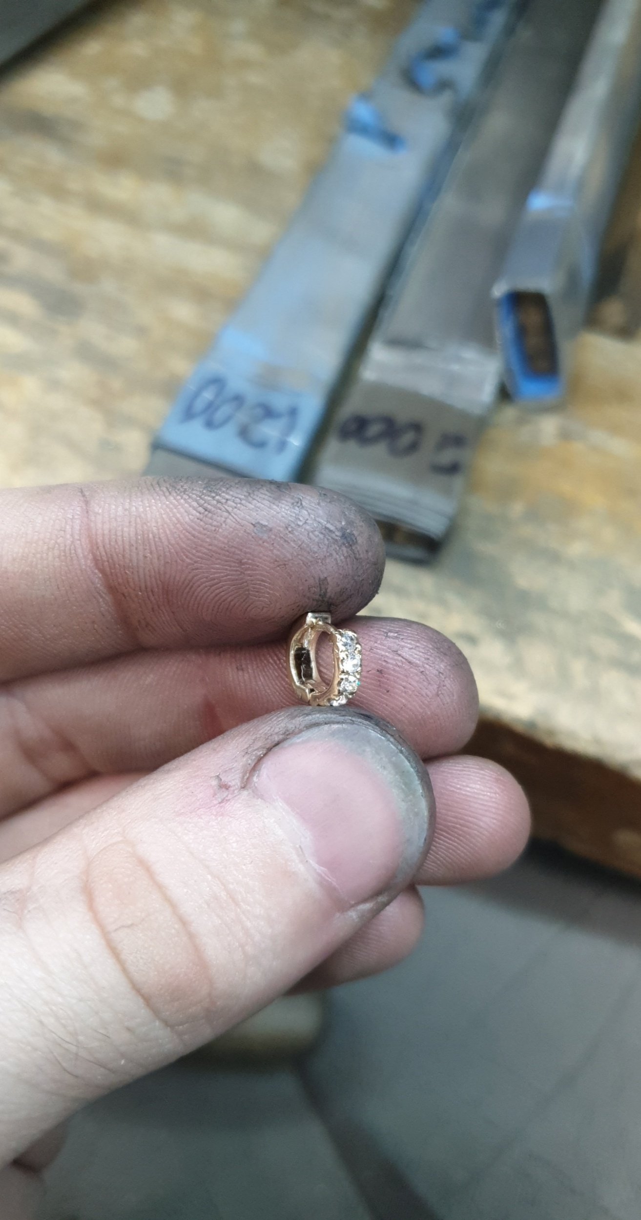 tiny cuff earring for Cartlidge piercing