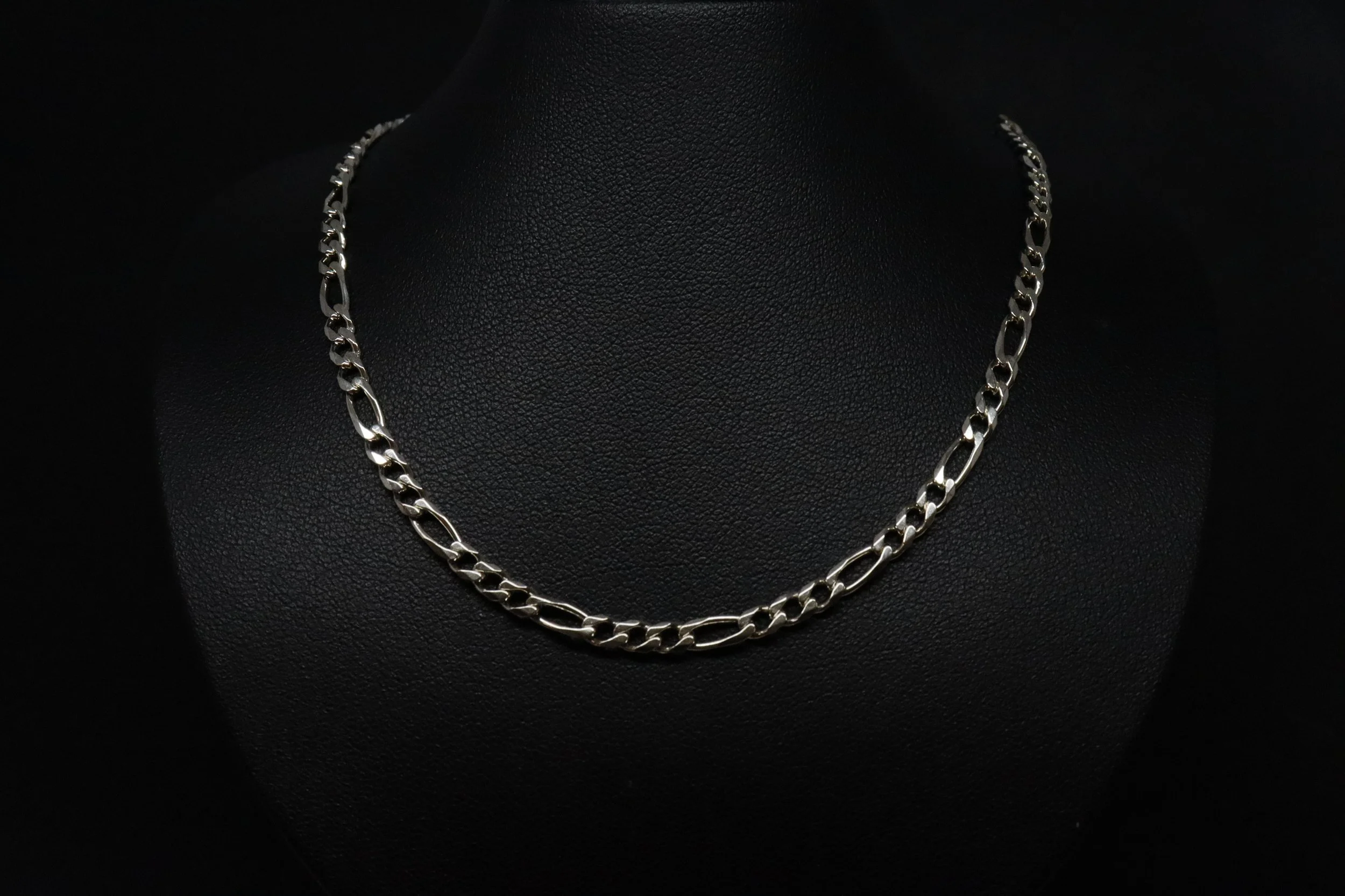 Classic Rhythm: Sterling Silver Figaro Chain