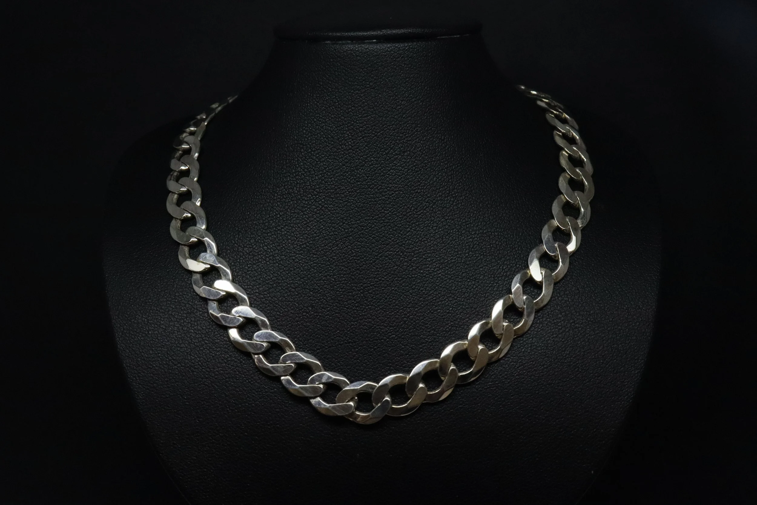 Silver Strength: Sterling Silver Extra Thick Curb Chain