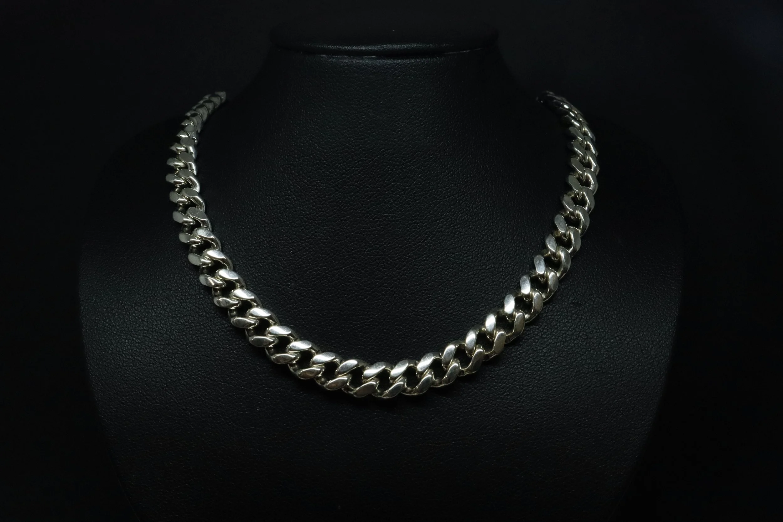 Silver Round: Sterling Silver Rounded Curb Chain