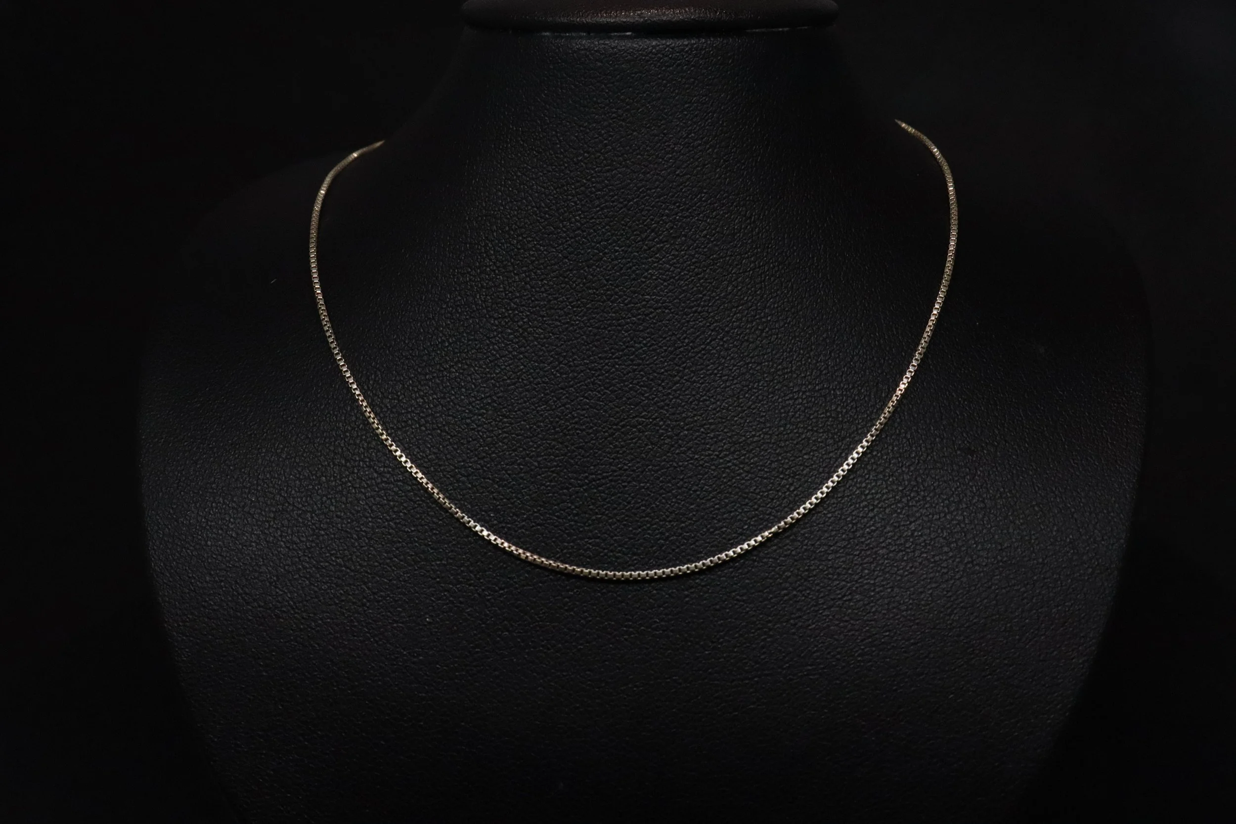 Fine Line: Sterling Silver Box Chain
