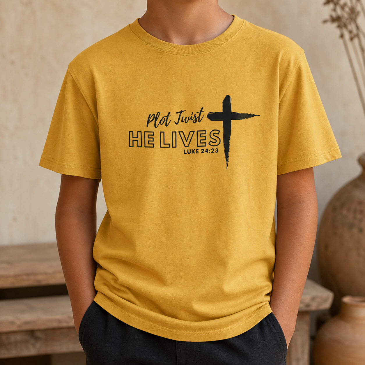 Spoiler Alert Youth Christian T-Shirt