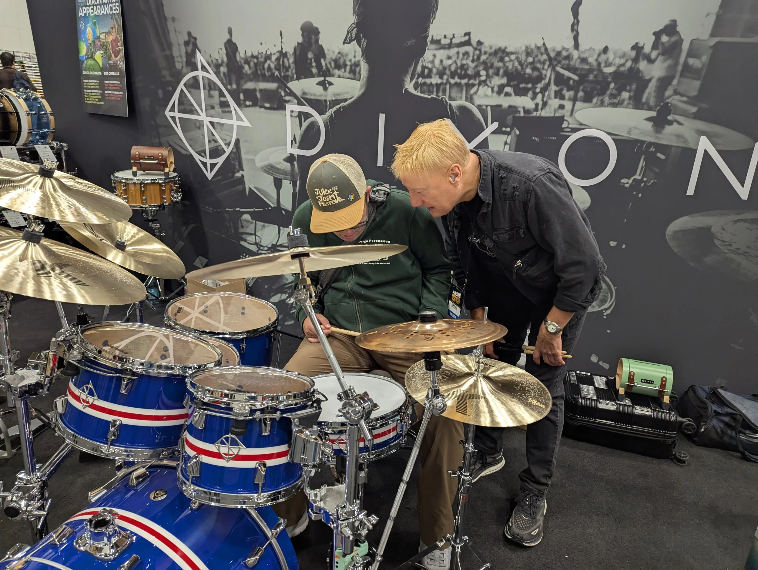 Talking shop with none other than Gregg Bissonette!
