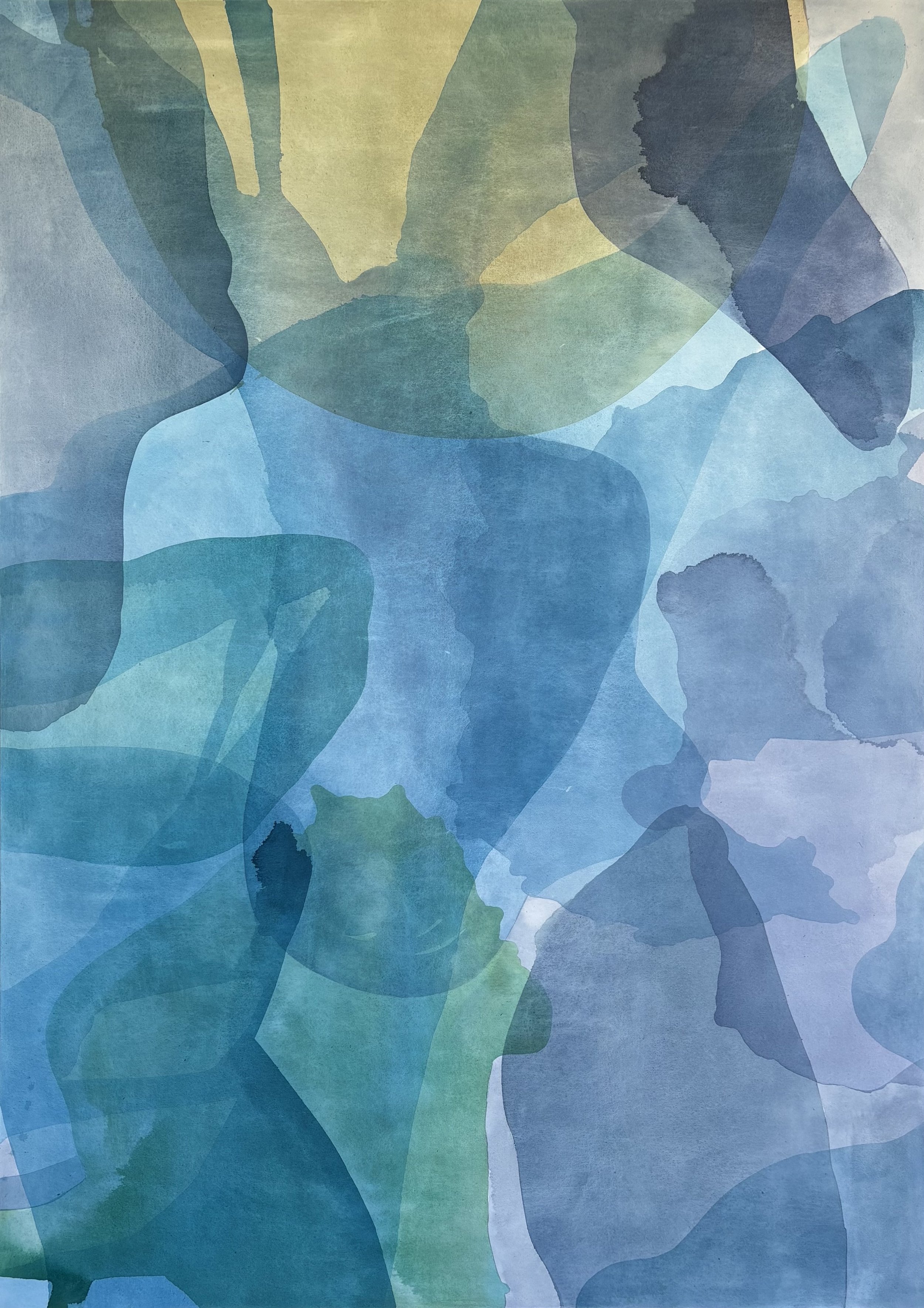 Acrylic on canvas, 213.36cm x 152.4cm (84in x 60in), 2025
