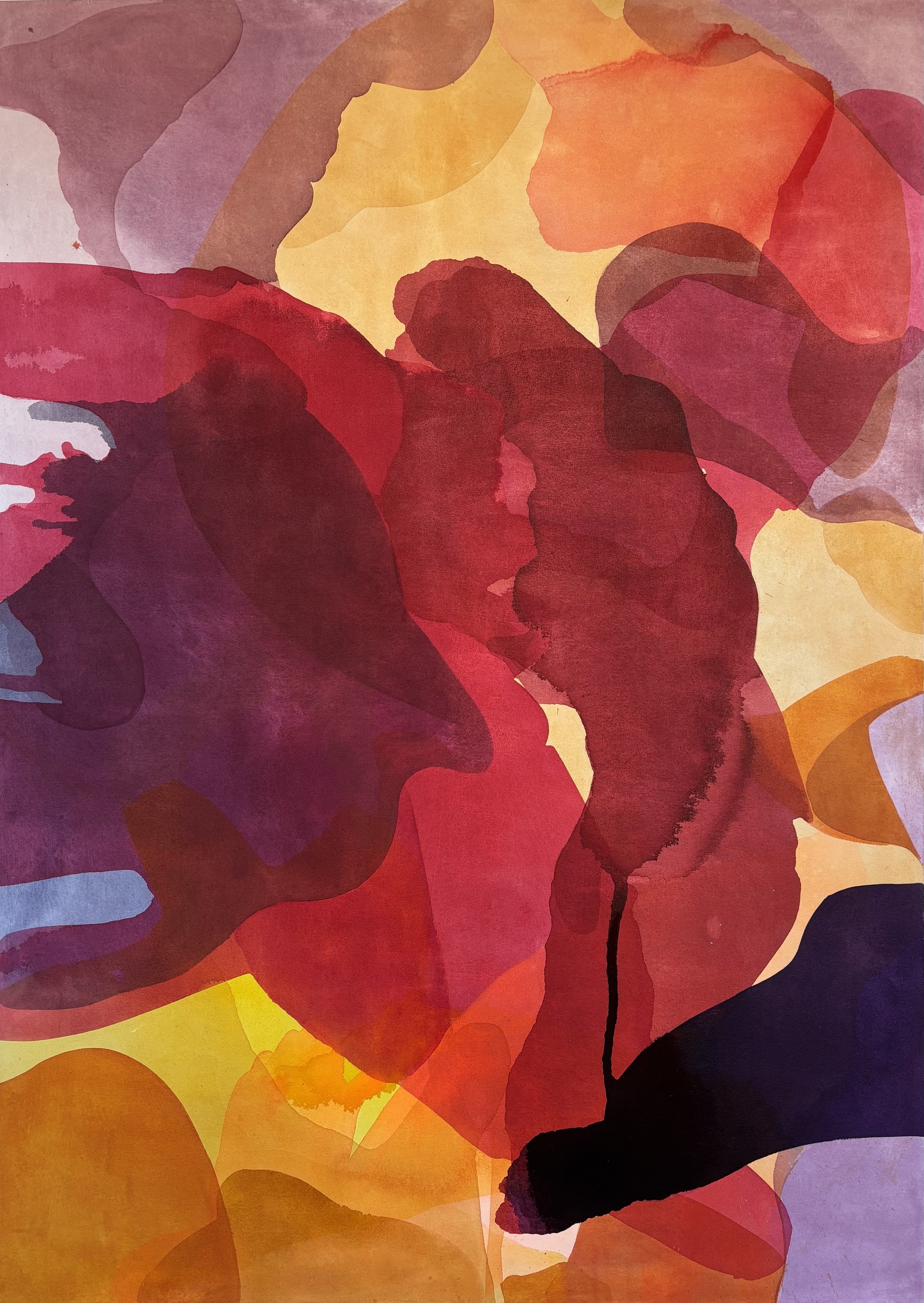 Acrylic on canvas, 213.36cm x 152.4cm (84in x 60in), 2025