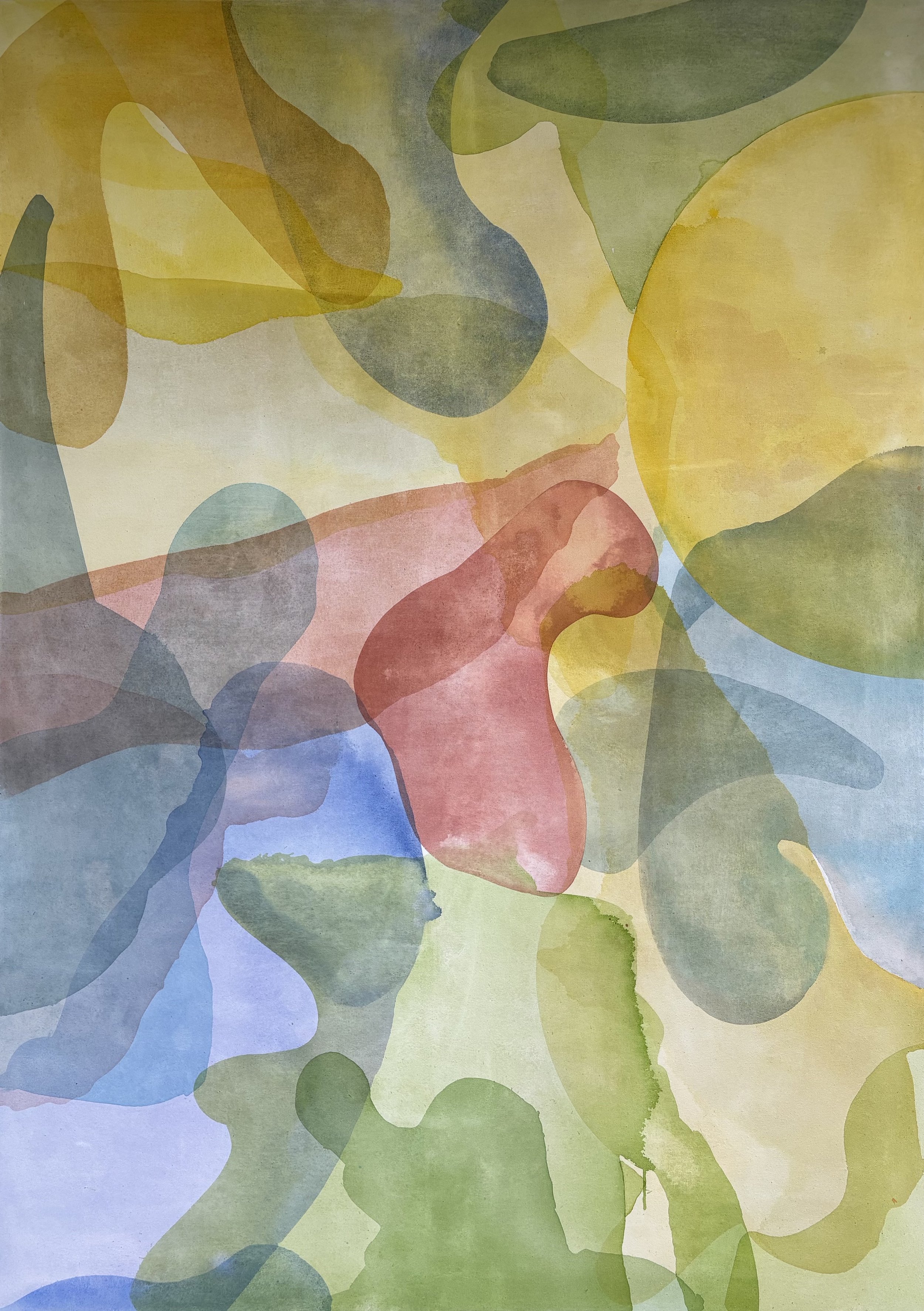 Acrylic on canvas, 213.36cm x 152.4cm (84in x 60in), 2025