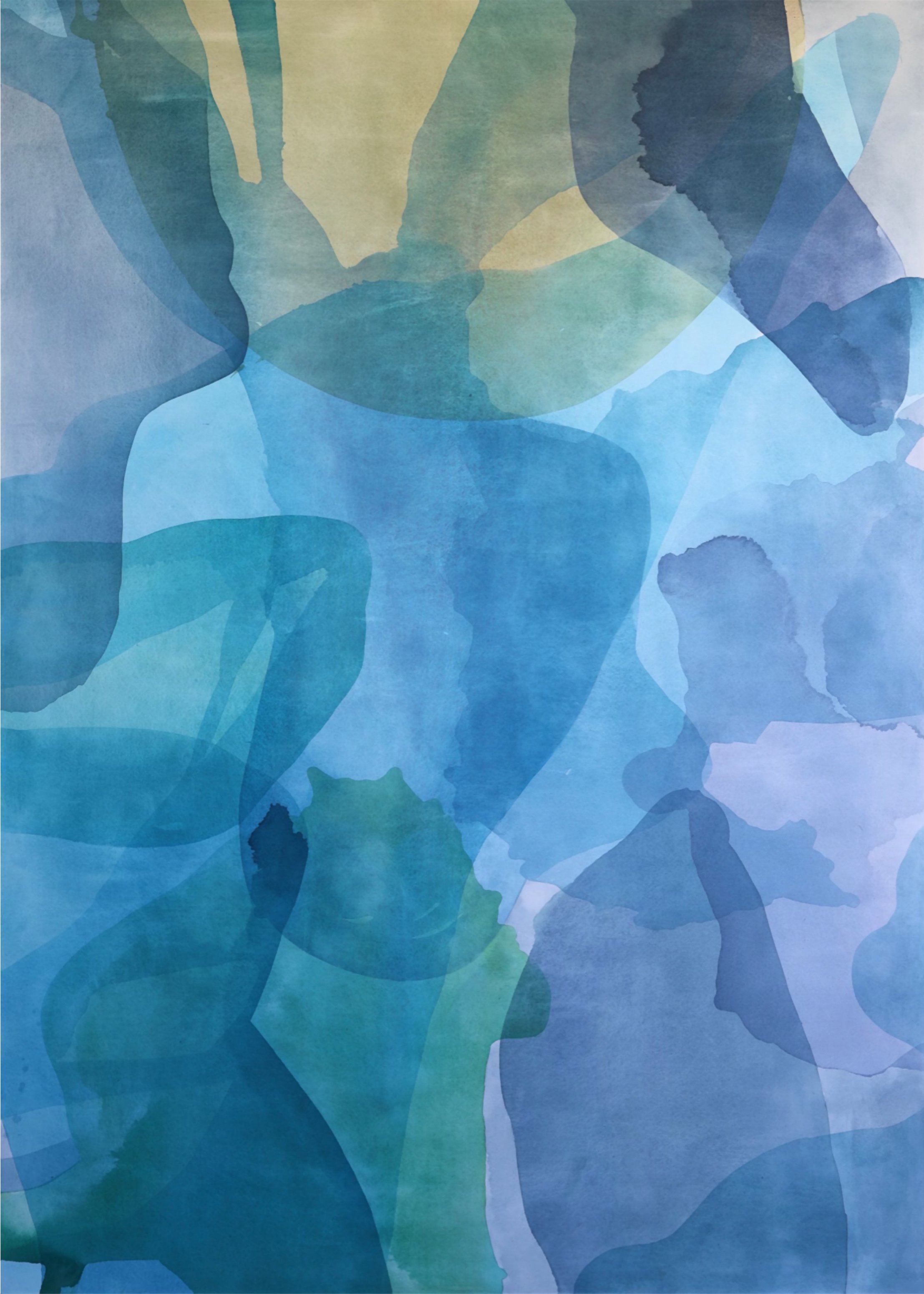 Depth, Recalled, Acrylic on canvas,  213.36cm x 152.4cm (84in x 60in),  2025