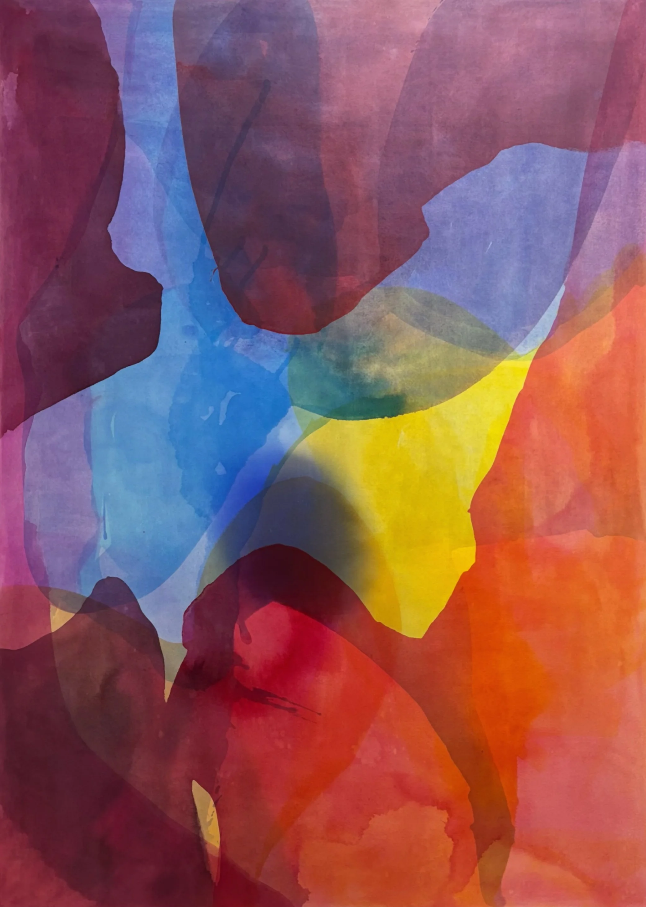 Acrylic on canvas,  213.36cm x 152.4cm (84in x 60in),  2025