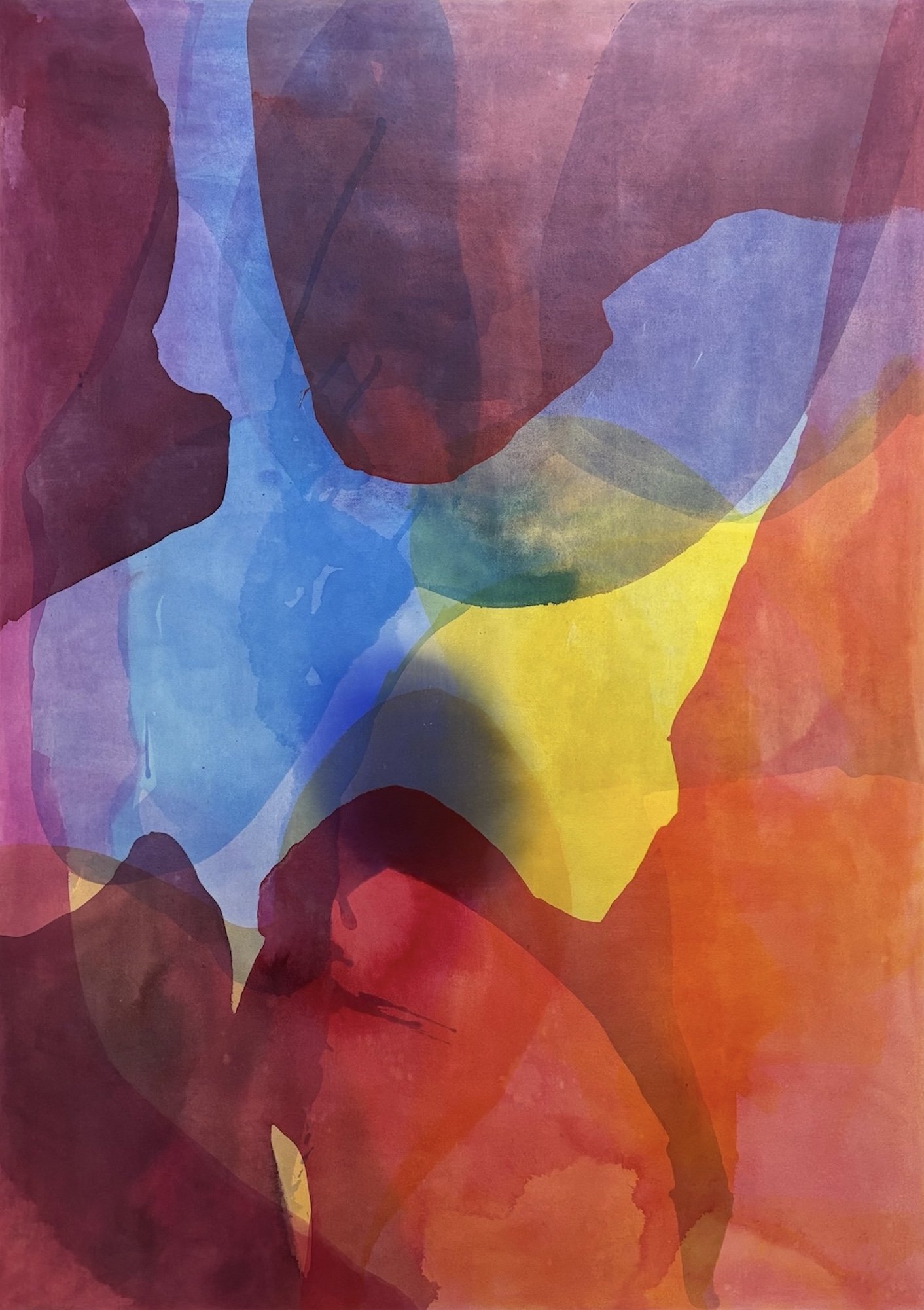 Acrylic on canvas, 213.36cm x 152.4cm (84in x 60in), 2025