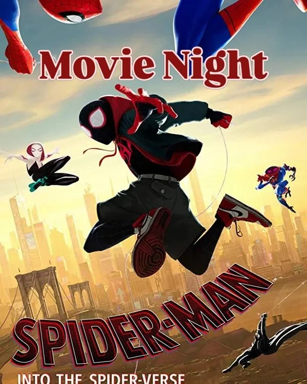 Tonight is movie night! Spiderverse, Popcorn, Candy, and Coke. Don&rsquo;t miss out and don&rsquo;t come alone.
6:30-8:30pm
🎥 🍿 🍭 🥤