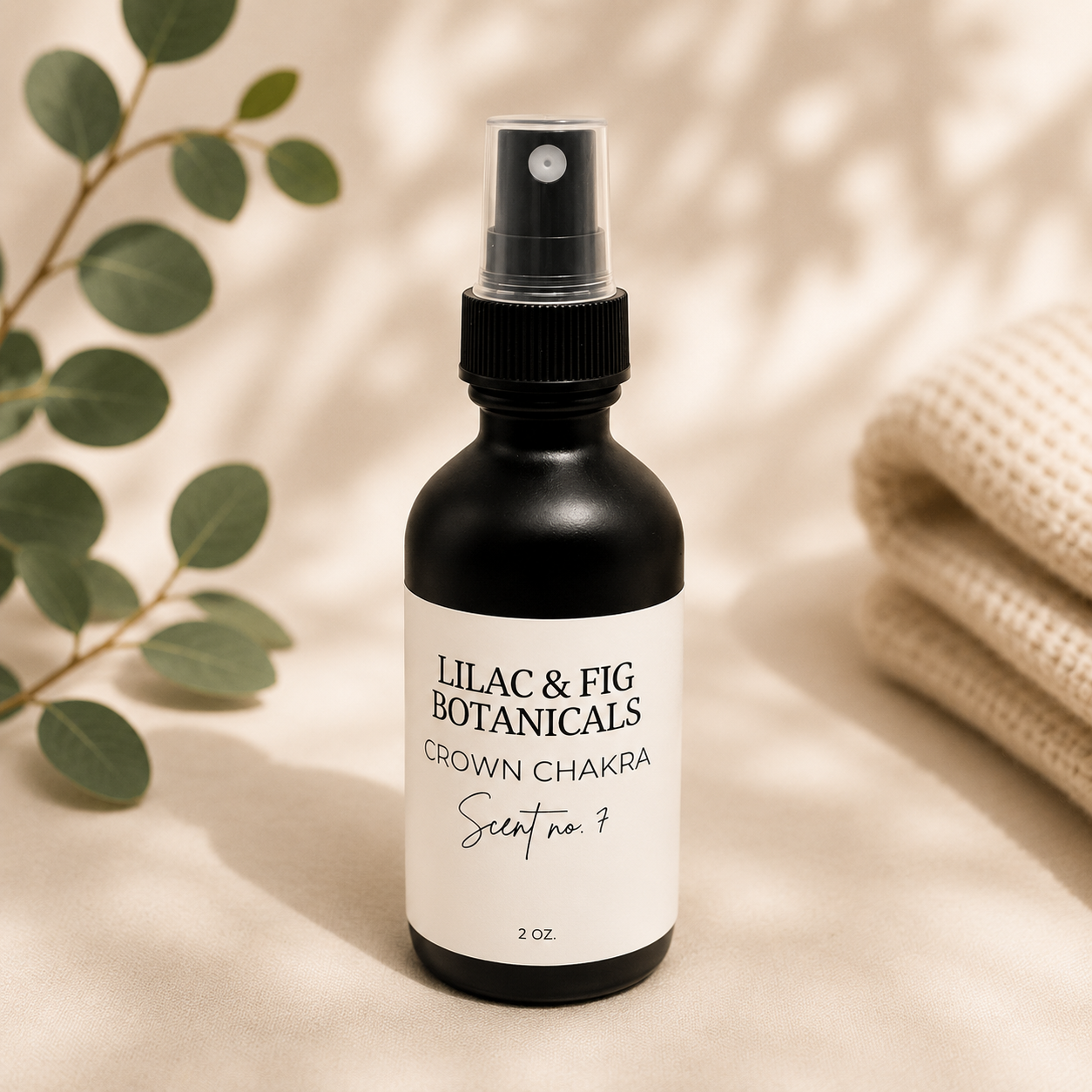 Crown Chakra Spray for Spiritual Connection | Frankincense & Sandalwood Aura Mist | Energy Cleansing Aromatherapy Spray | Meditation & Reiki Ritual