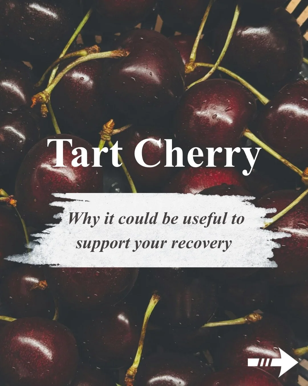 Tart cherry juice has some consistent evidence in the research showing improvements in recovery and sleep 🍒😴

If you&rsquo;re an endurance athlete, this could be a really handy tool in certain circumstances, especially during heavy training blocks 