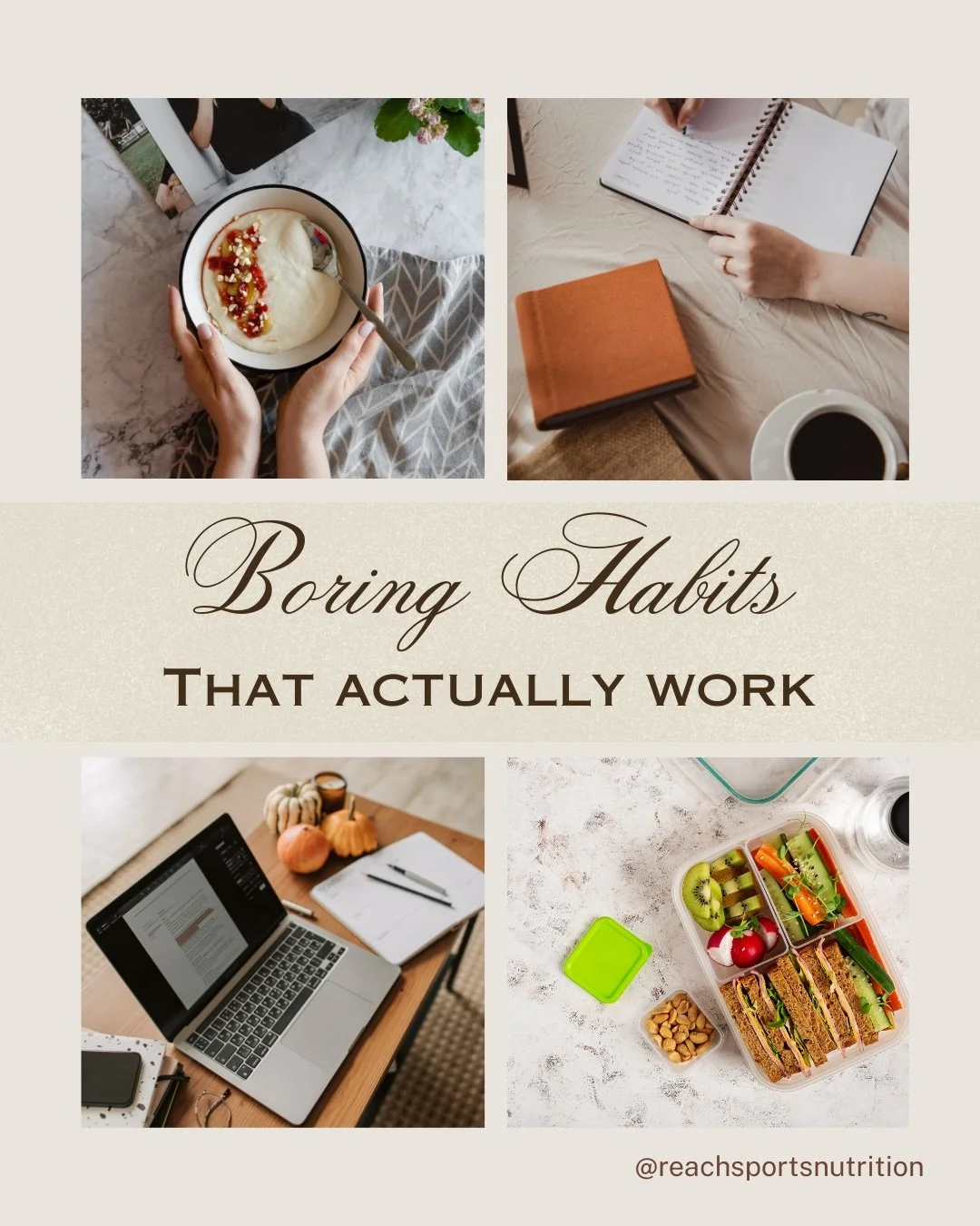 A few tips from your dietitian before we jump into a new week! Nutrition should never feel complicated and your habits should feel easy to sustain ✨

Comment what some of your favourite nutrition hacks are! 💬