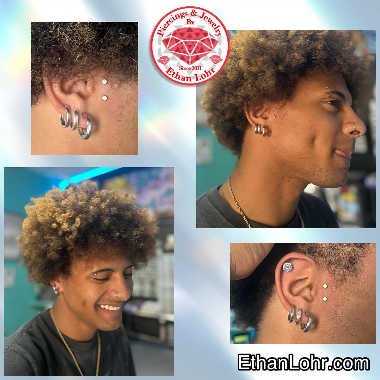 Surface Tragus Piercing. π
EthanLohr.com