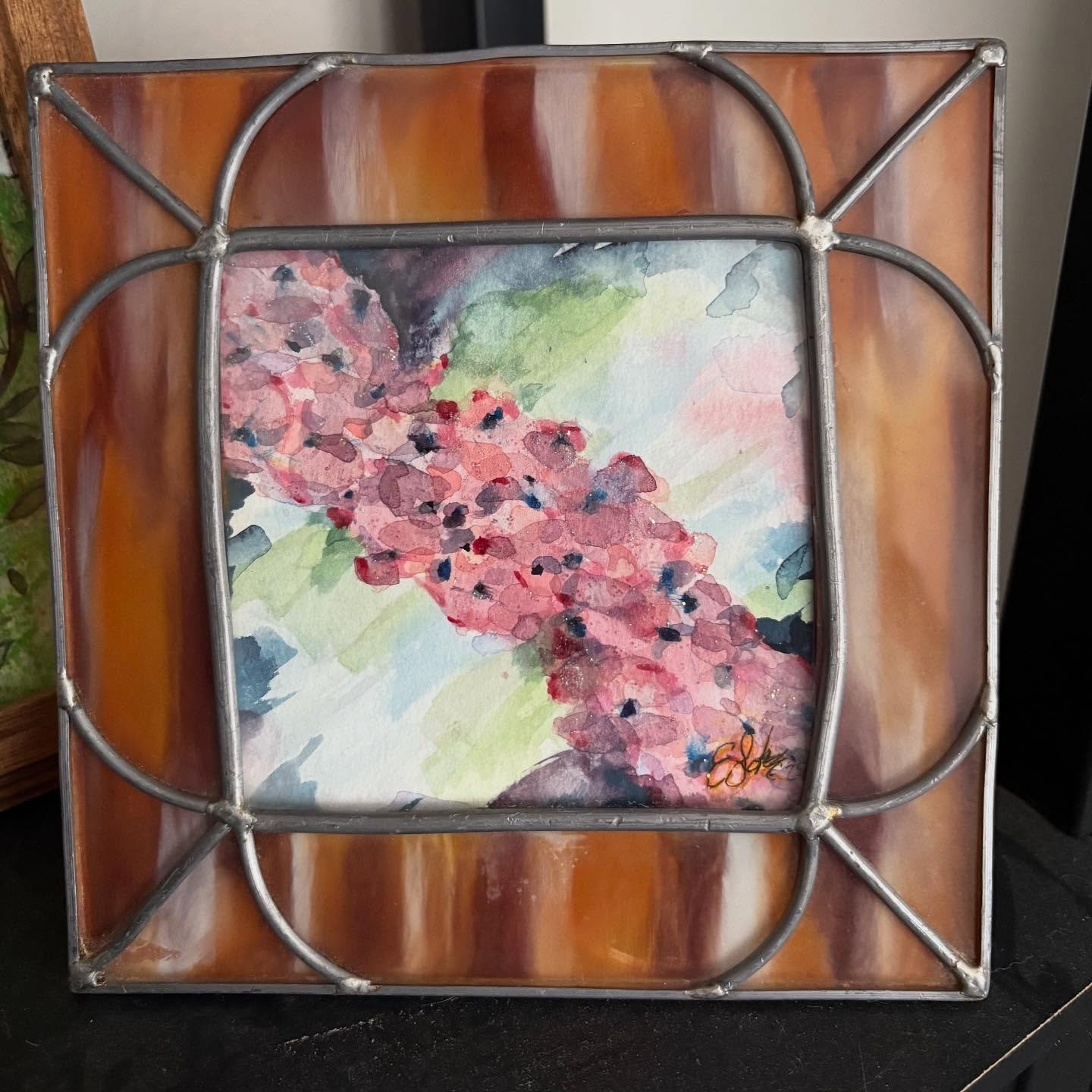 “Petals in Passage” painted using watercolor on 4x4” watercolor paper and opalescent glitter to accent. Thanks for viewing.
https://www.ethanlohr.com/shop/p/petalsinpassage